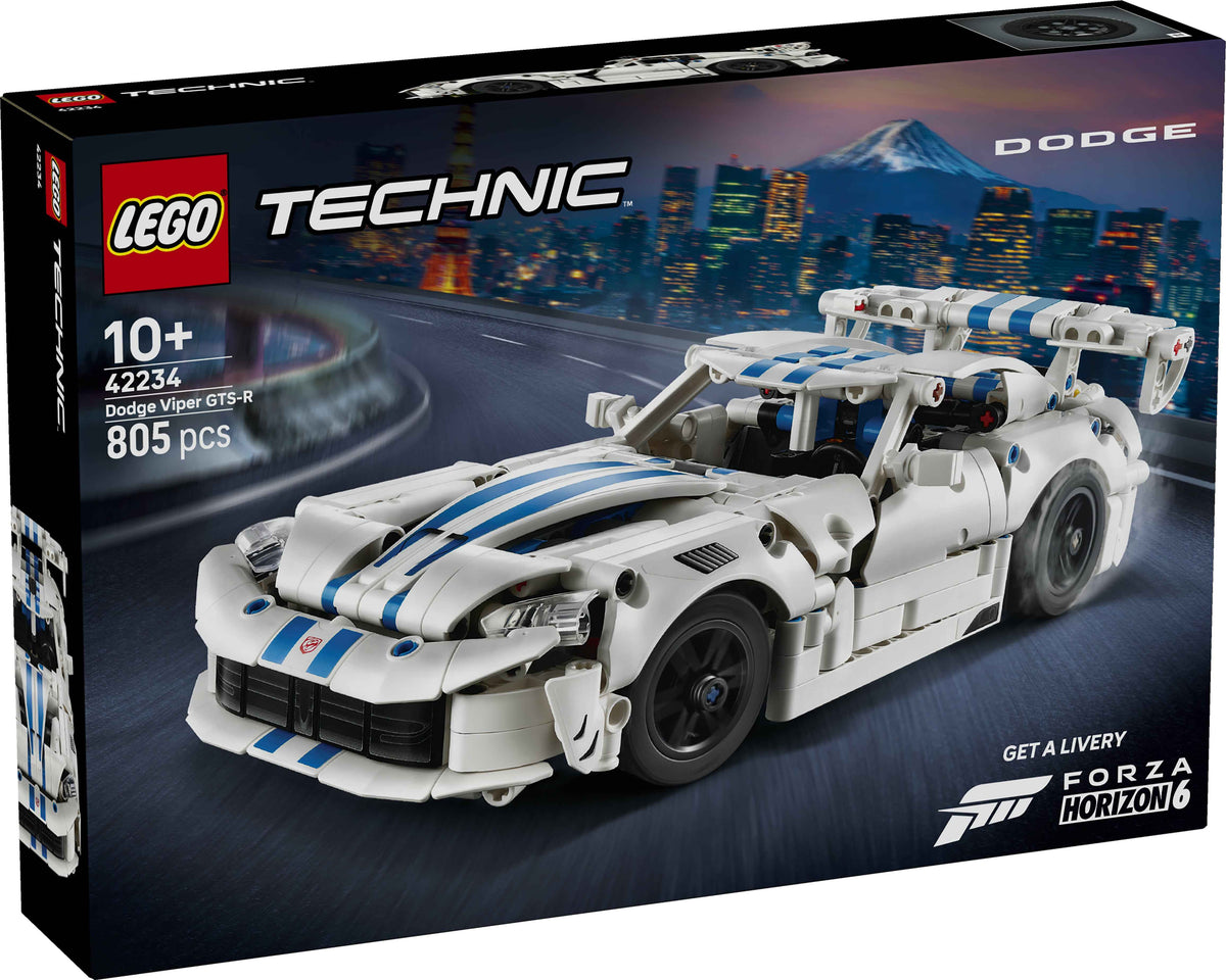 LEGO Technic 42234 Dodge Viper GTS-R Sports Car (10+)
