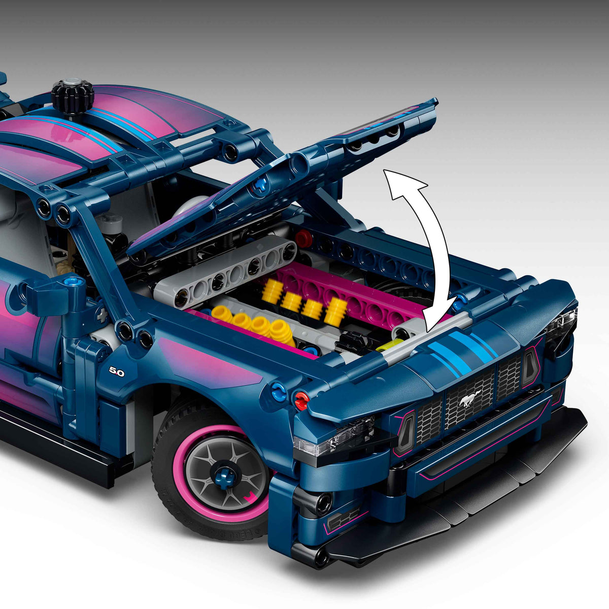 LEGO Technic 42236 Custom Garage Ford Mustang GT Car (10+)