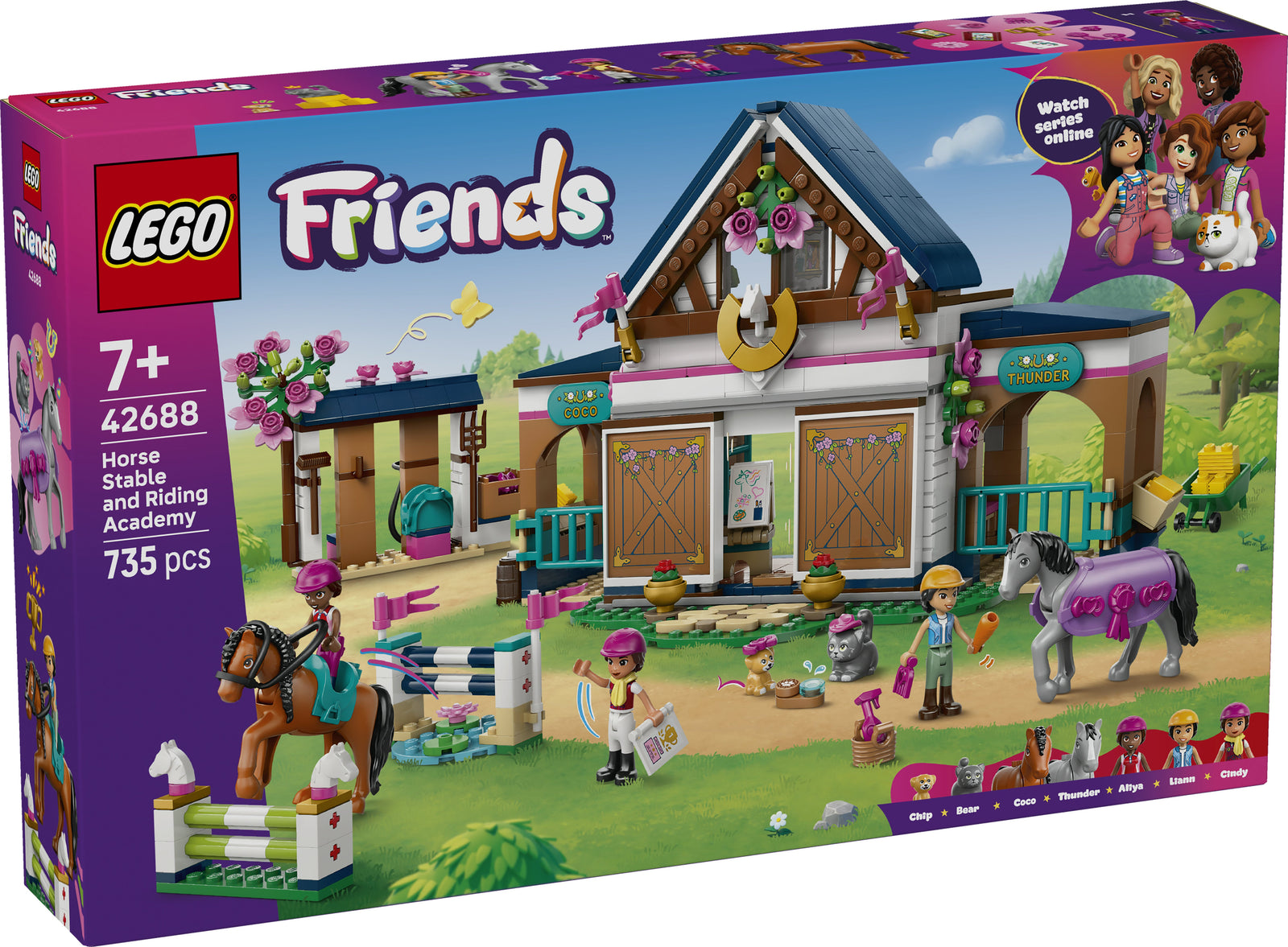 LEGO Friends 42688 Horse Stable and Riding Academy