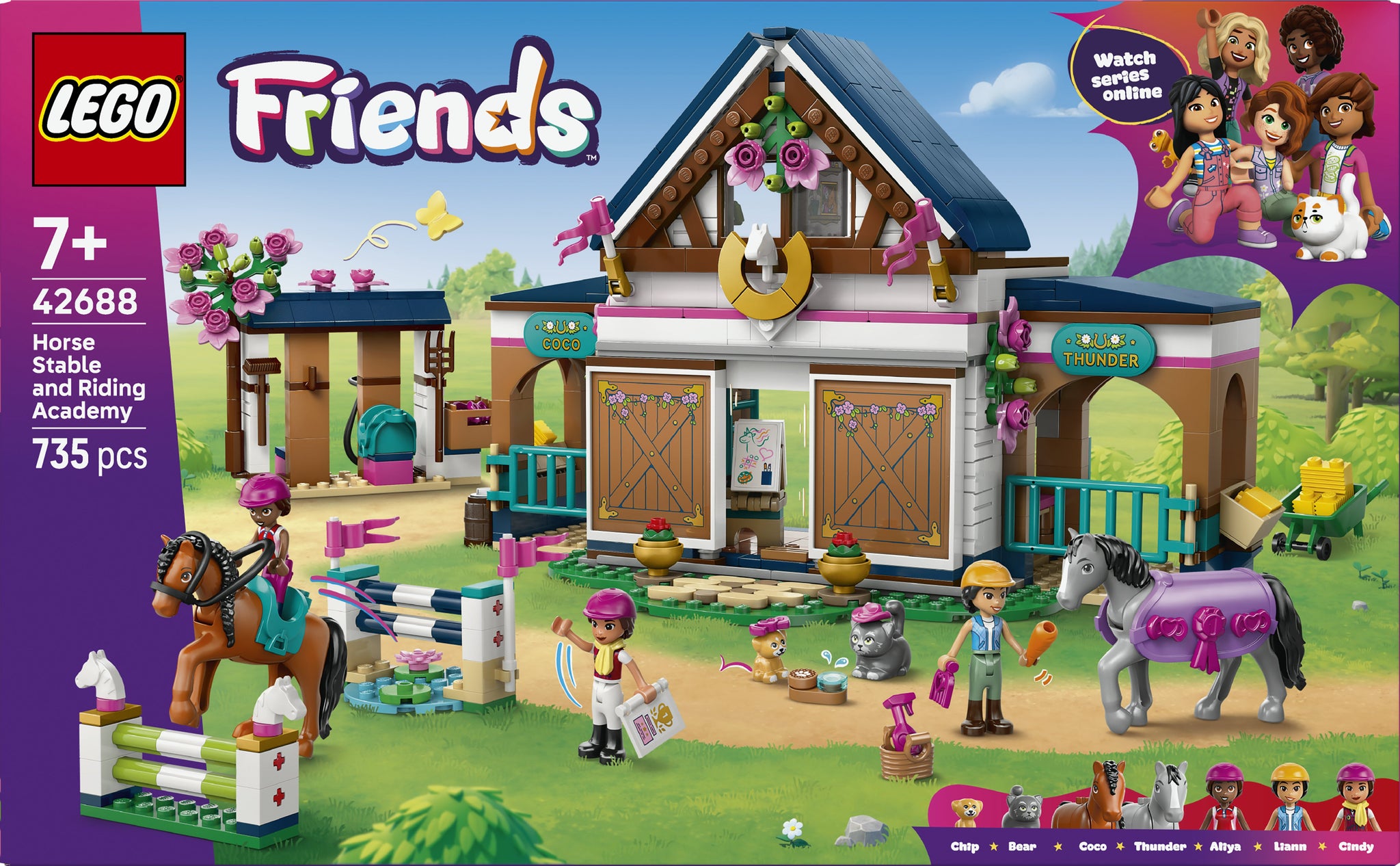 LEGO Friends 42688 Horse Stable and Riding Academy