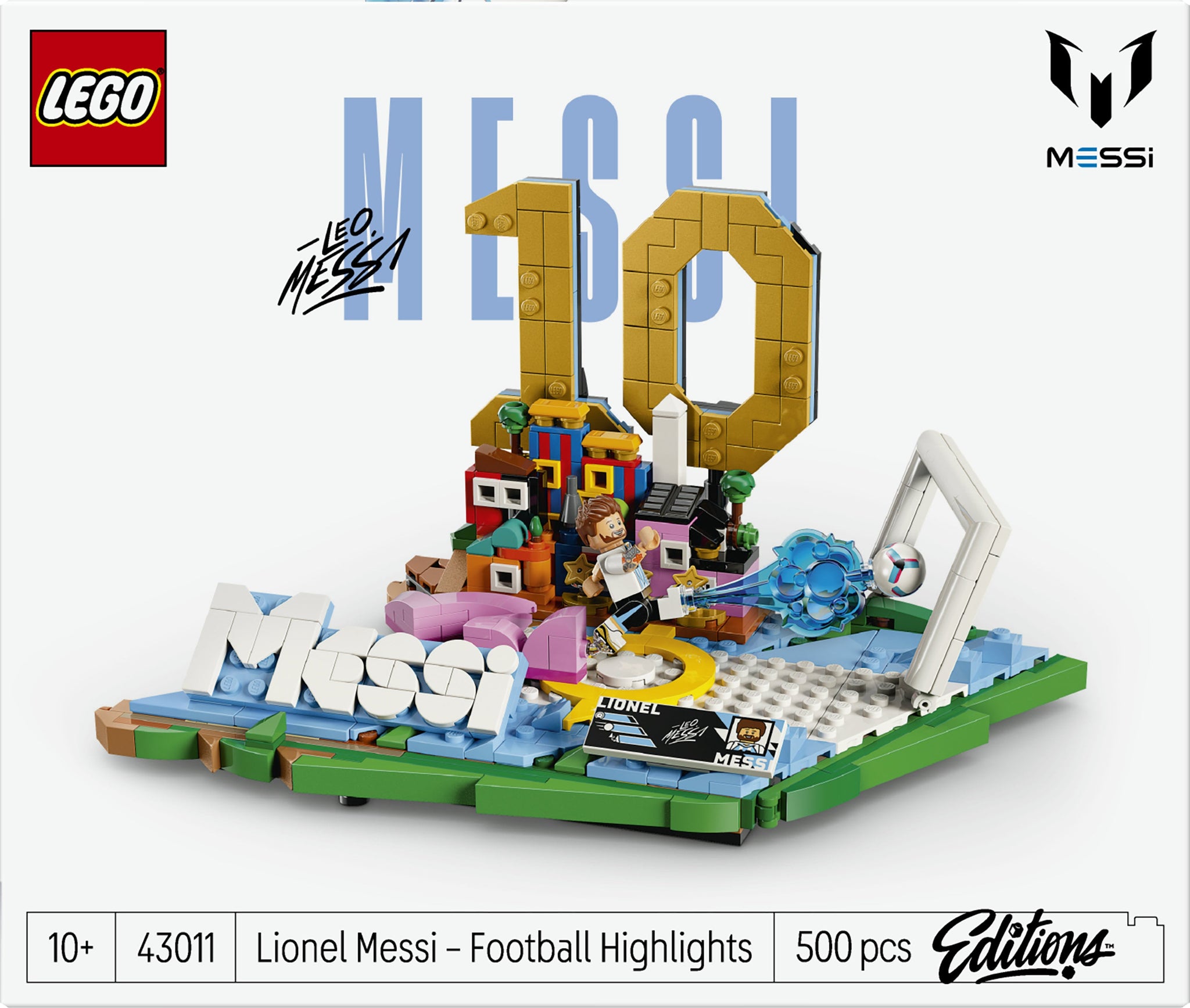 LEGO FIFA   SPECIAL EDITIONS 2026 Lionel Messi – Soccer Highlights 43011 V29 - 43011