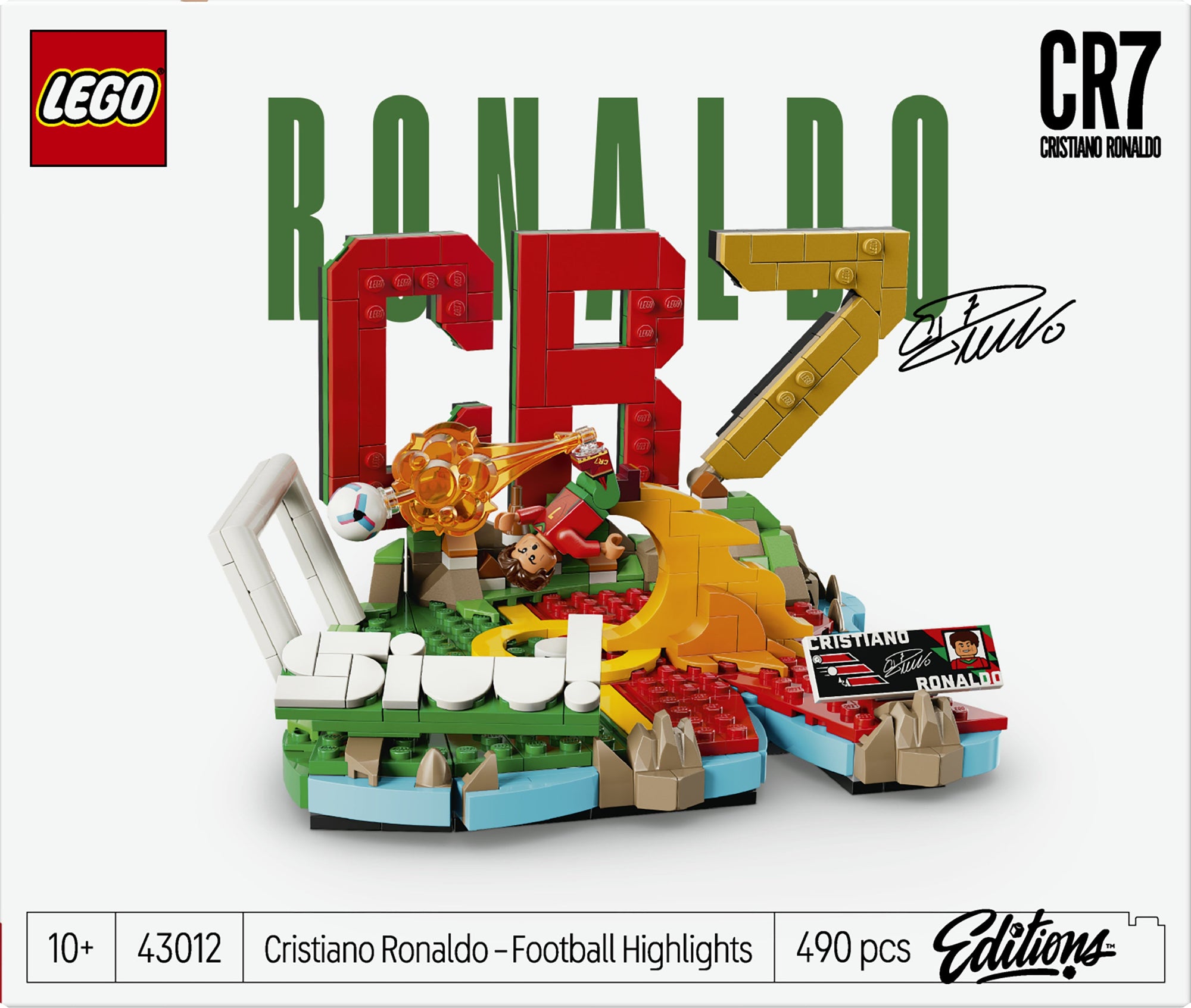 LEGO FIFA  SPECIAL EDITIONS 2026 Cristiano Ronaldo – Soccer Highlights V29 - 43012