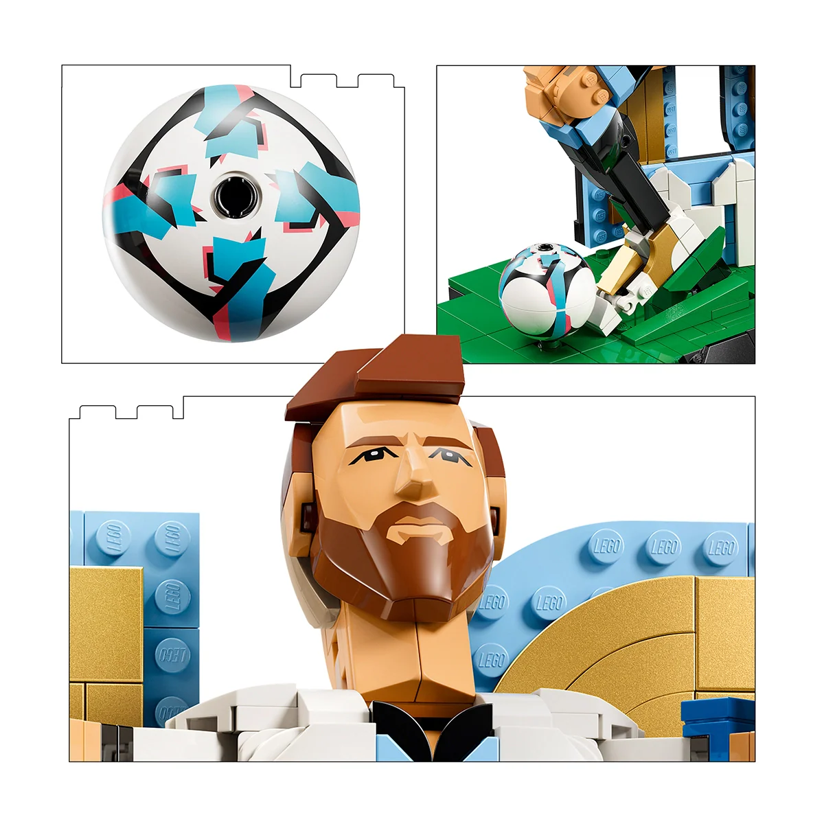 LEGO FIFA   EDITIONS SPORTS Lionel Messi – Soccer Legend Set V29 - 43015