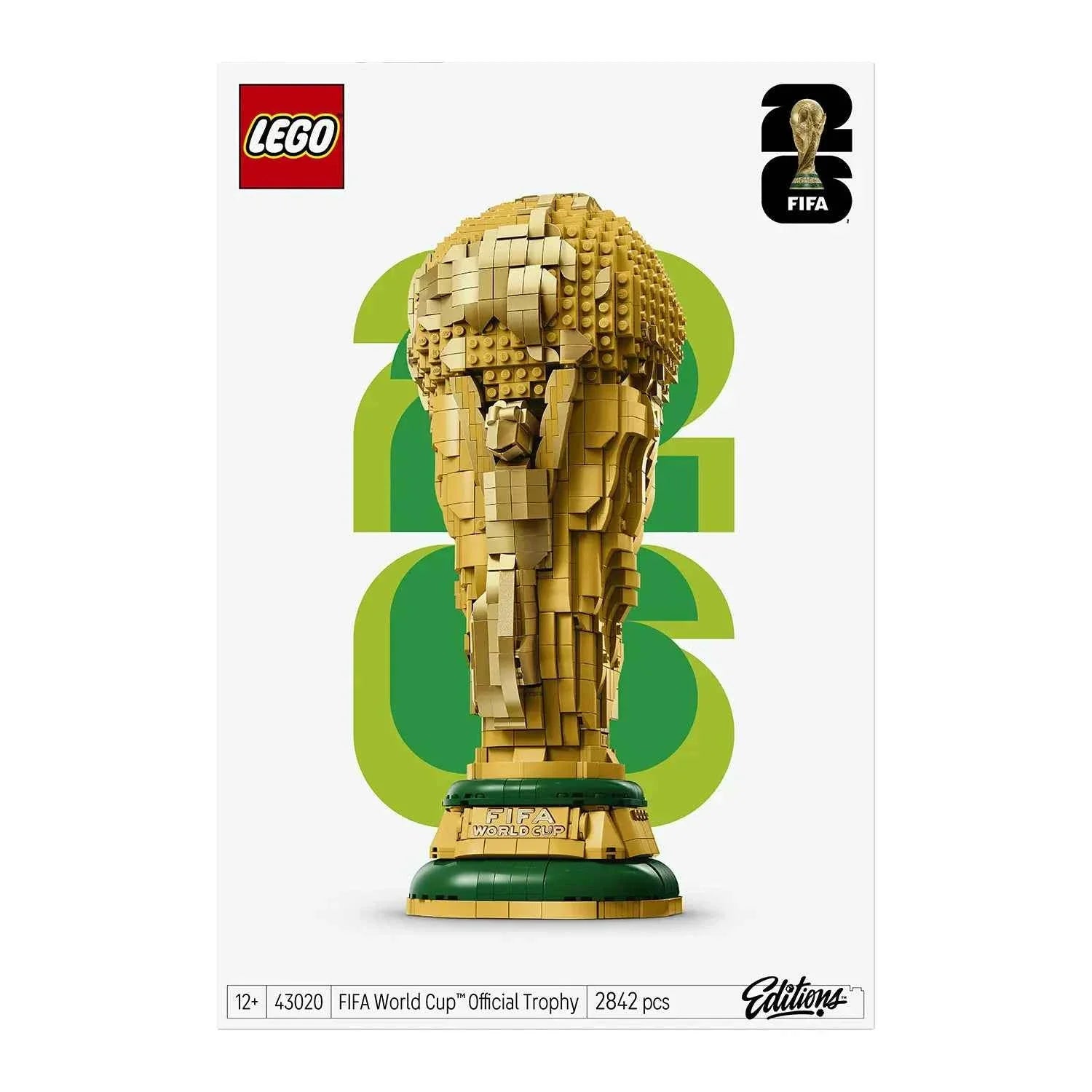 Lego Fifa Special Editions 2026 FIFA World Cup Official Trophy 43020 12+