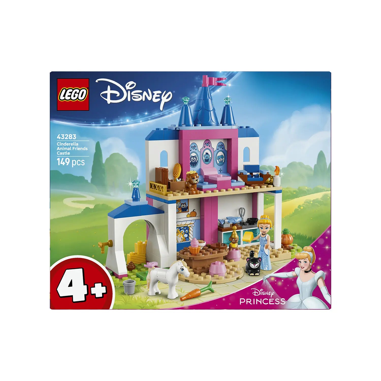 Lego Disney Princess 43283 Cinderella Animal Friends Castle 4+