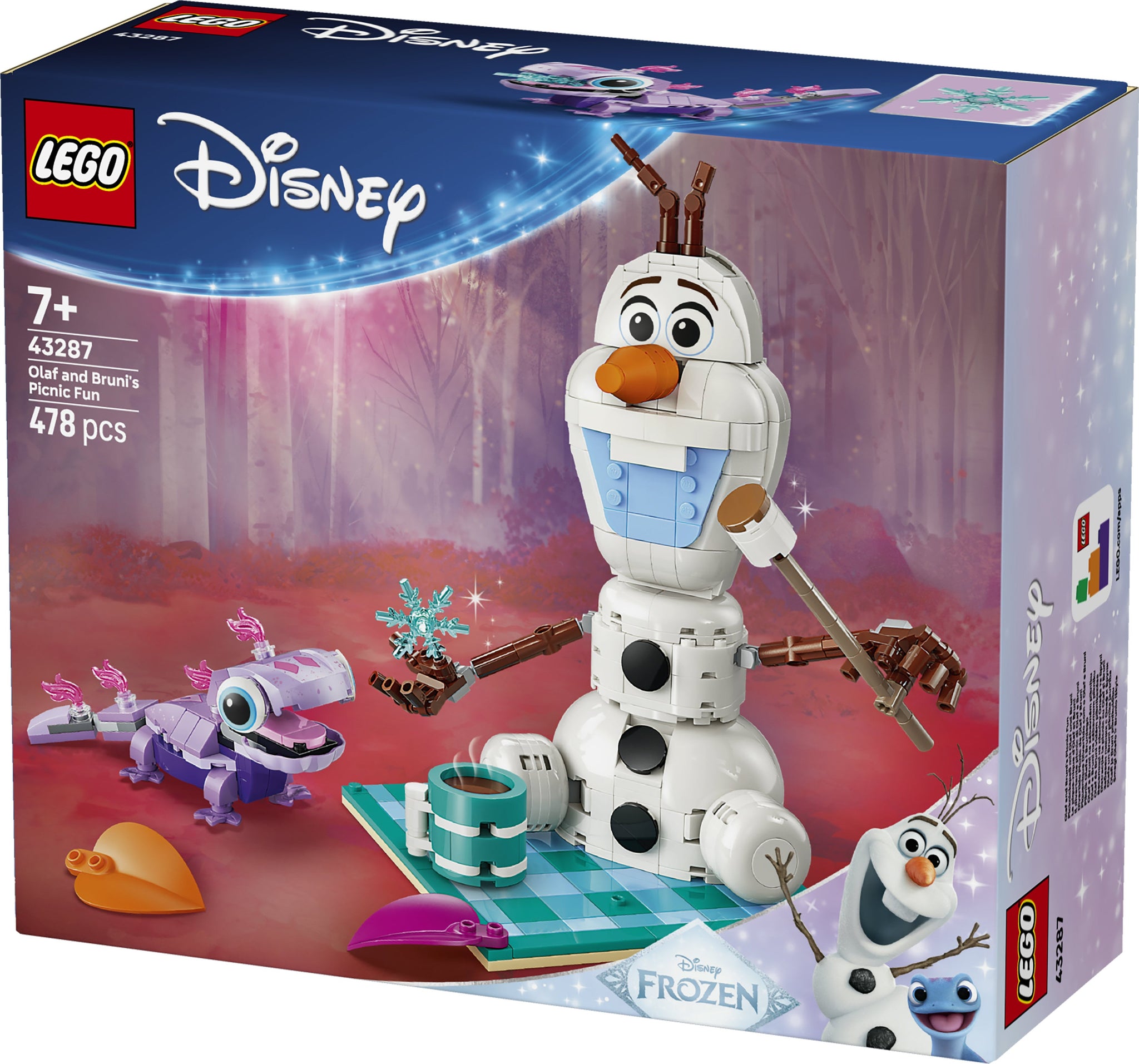 LEGO Disney Princess 43287 Olaf and Bruni's Picnic Fun