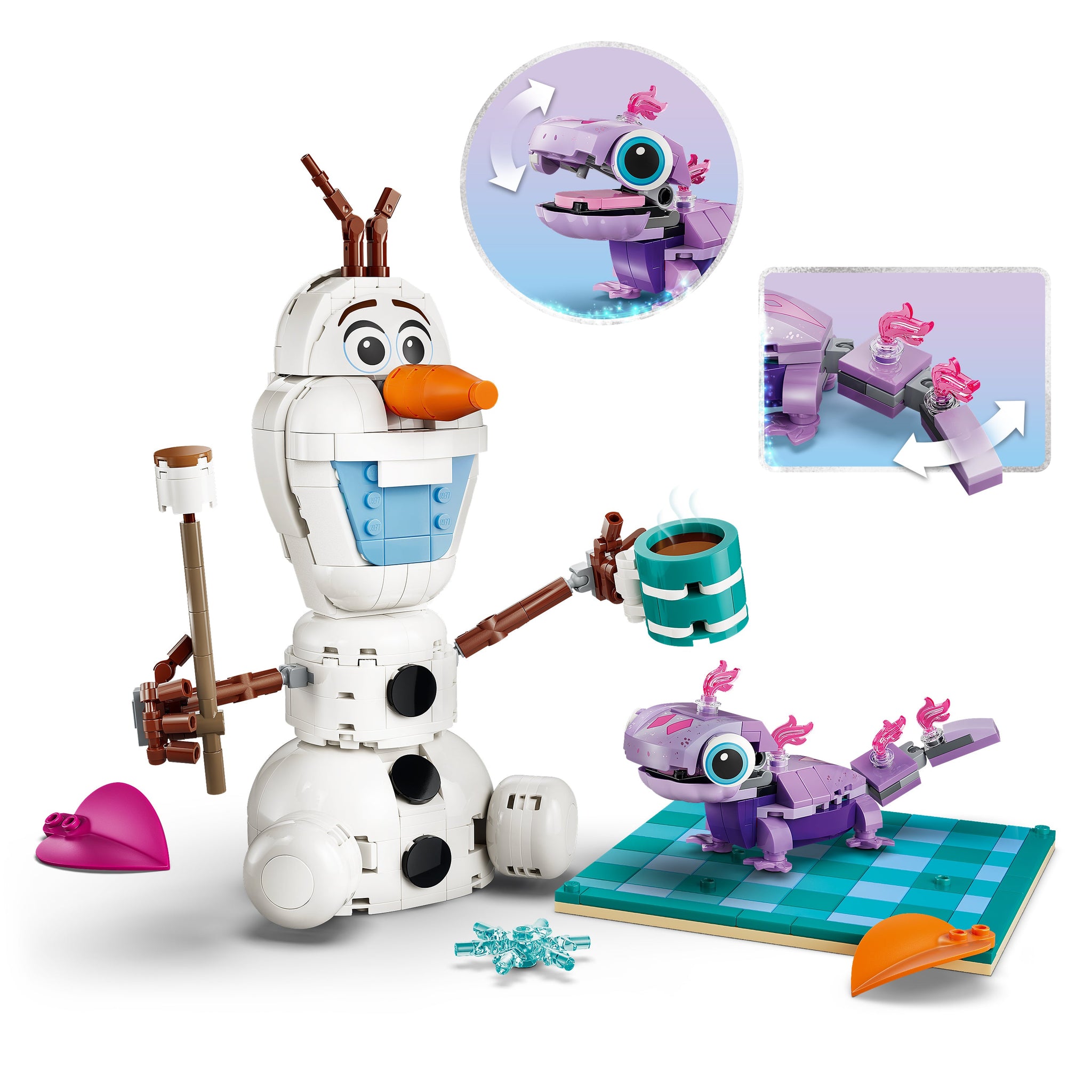 LEGO Disney Princess 43287 Olaf and Bruni's Picnic Fun