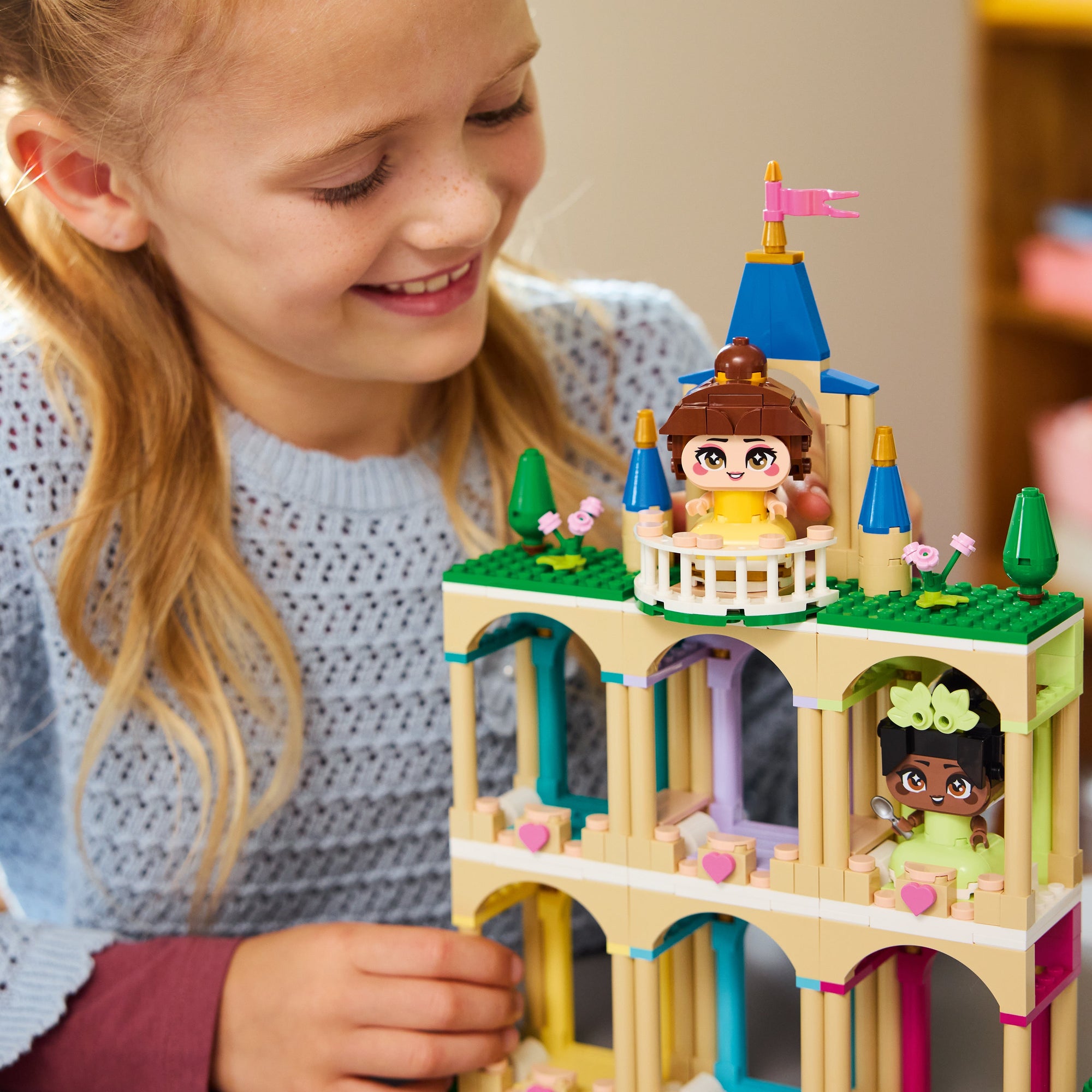 LEGO Disney Princess 43291 Mini Belle & Tiana with Castle