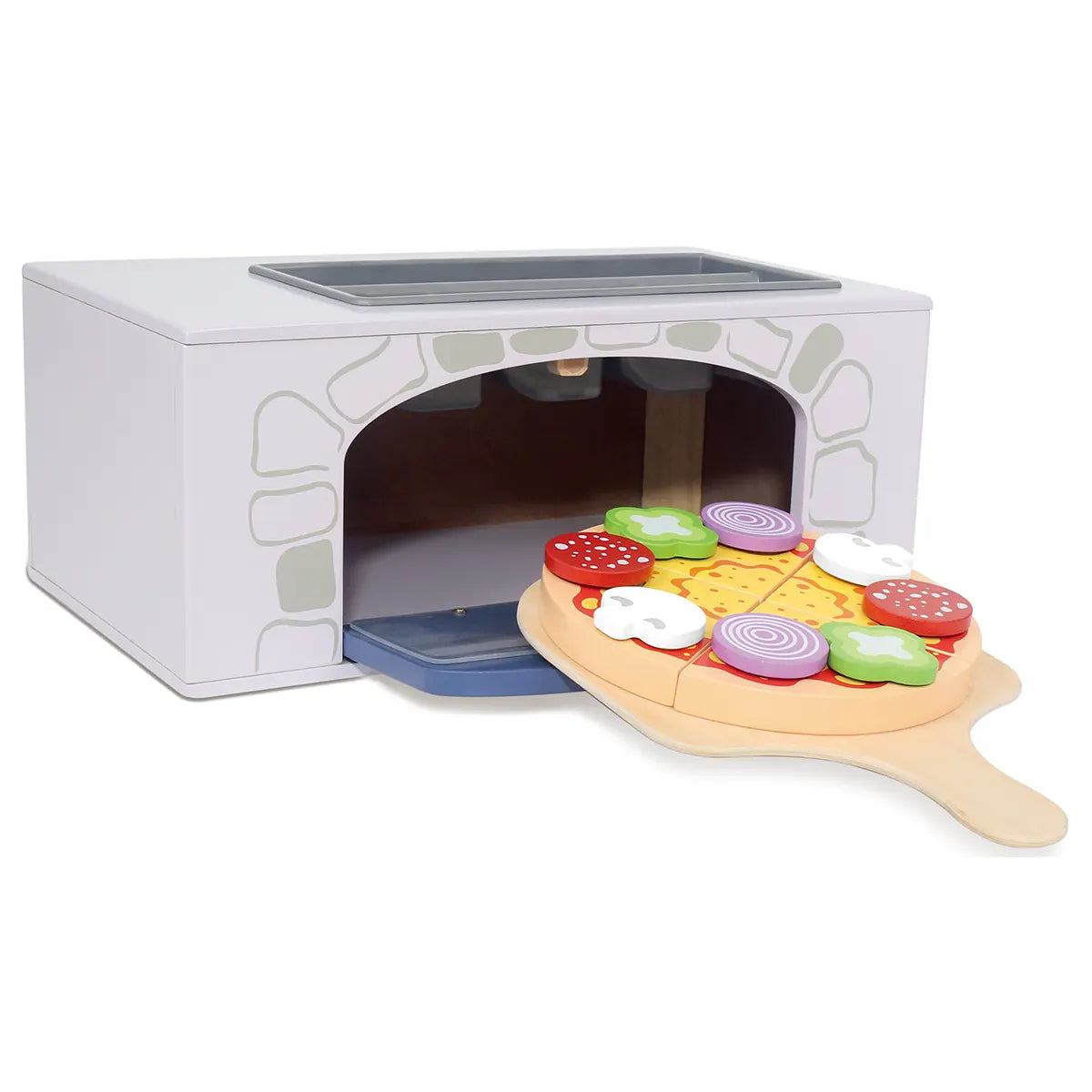 Edufun Pizza oven with accessories ( 1pan, 1knife, 4pcs pizza, 8 pcs of dressing)