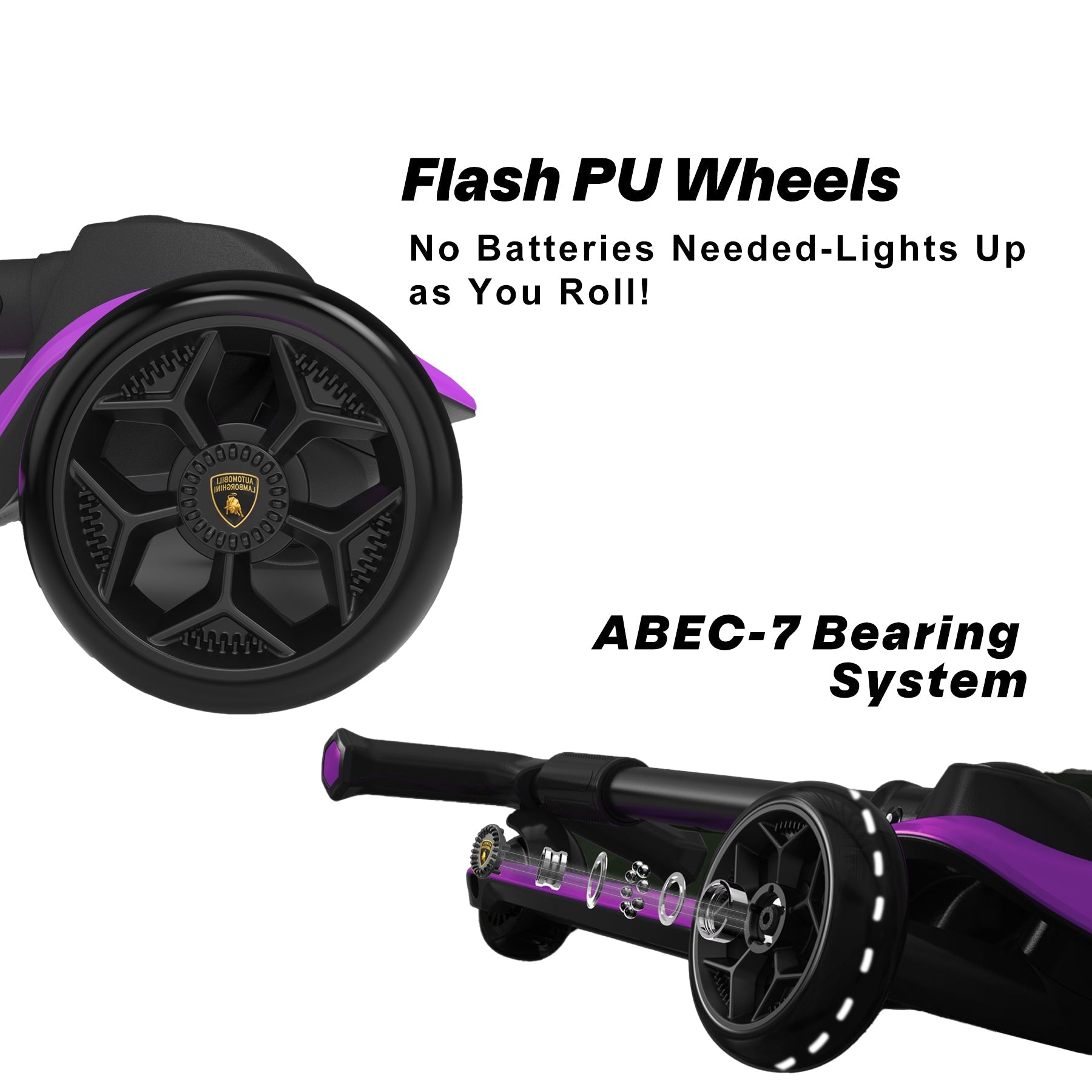 Lamborghini Scooter-Purple