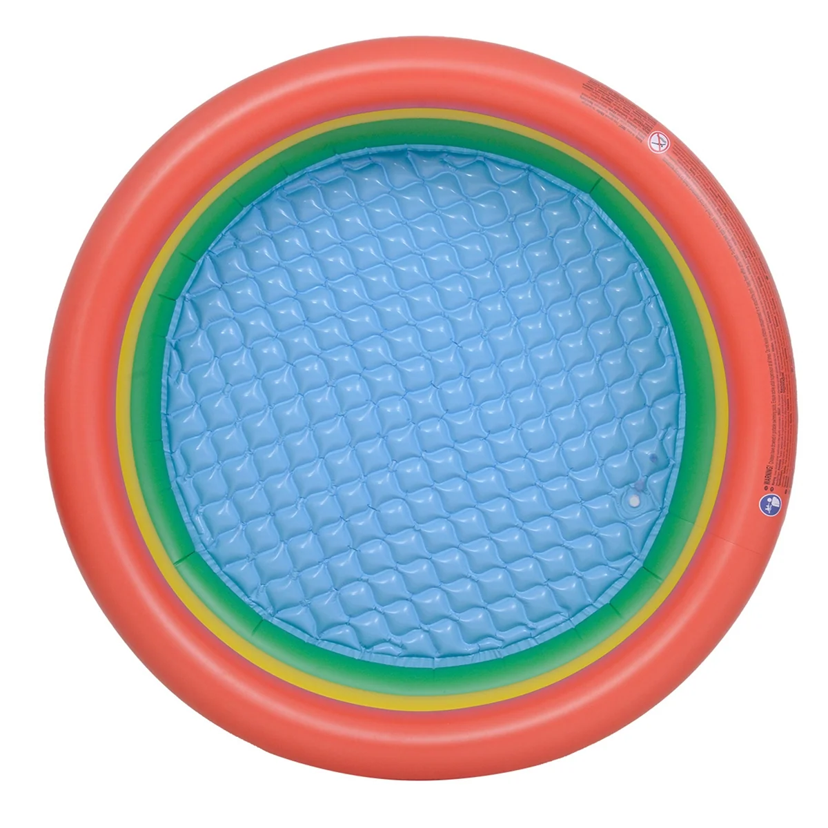 Colorful 3-ring pool