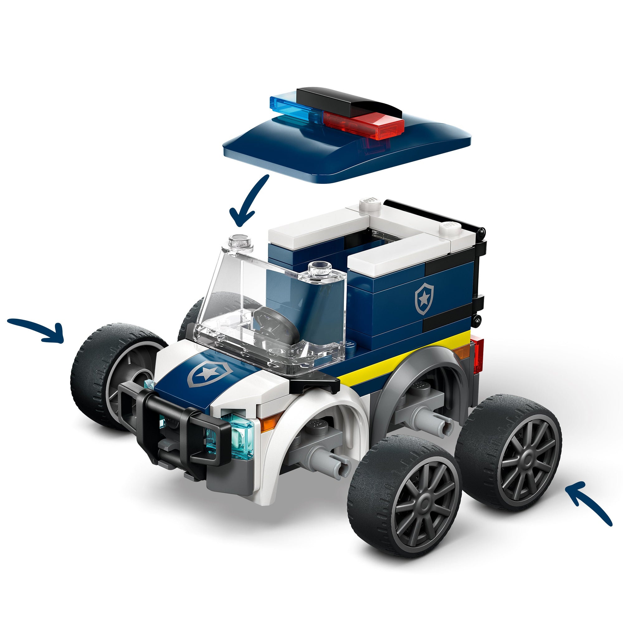 LEGO CITY 60481 Rides – Police Truck 5Yrs+
