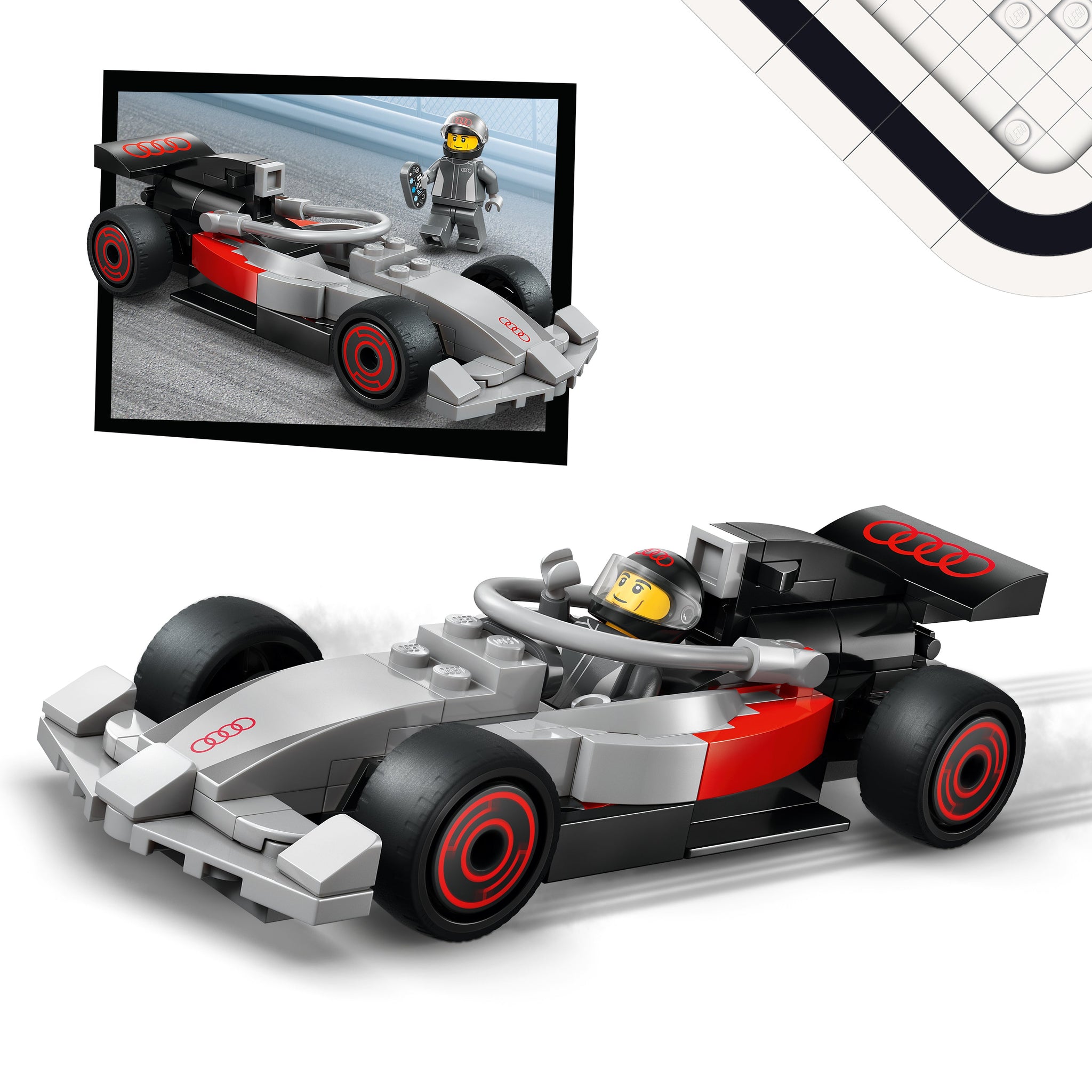 LEGO City 60493 F1 Display Truck with Audi F1 Race Car