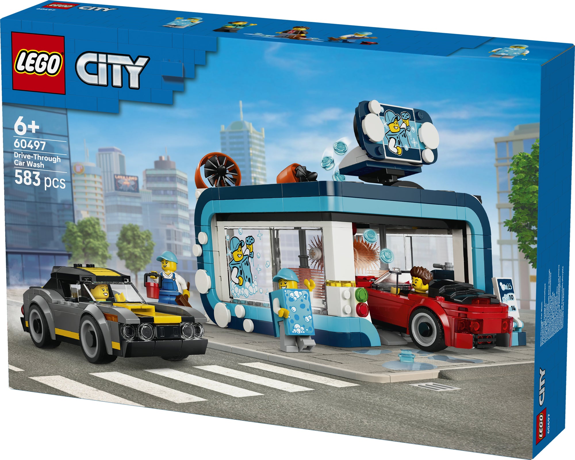 LEGO City 60497 Drive-Through Car Wash (6+)