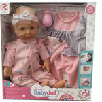 Tutu Babby 14 inchDoll w/ acc, pink
