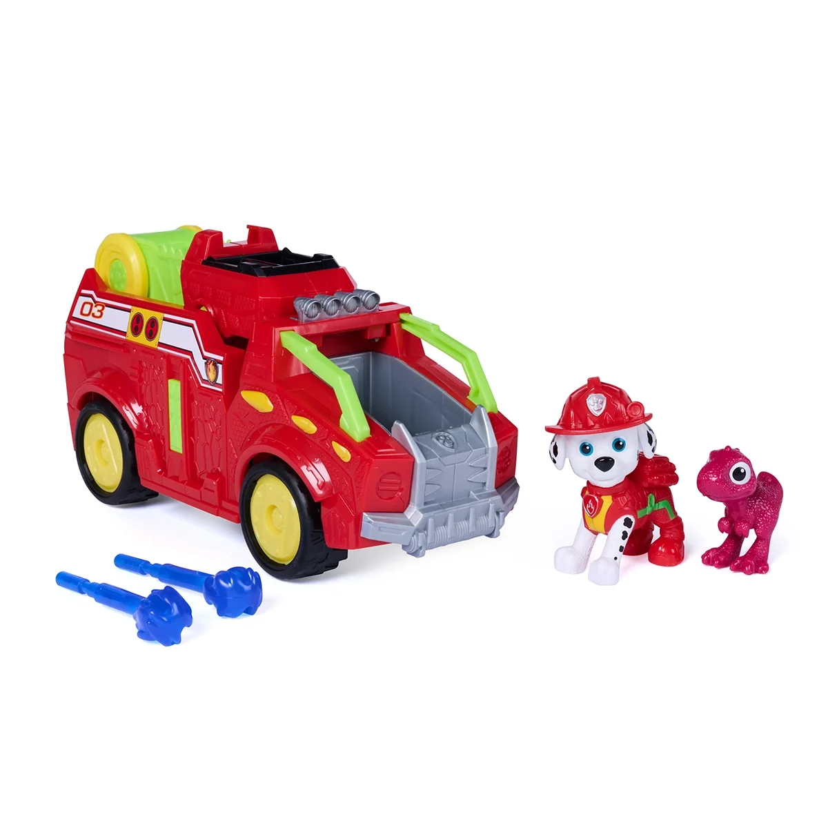 Paw Patrol Movie3 Dino Themed Vehicls Asst