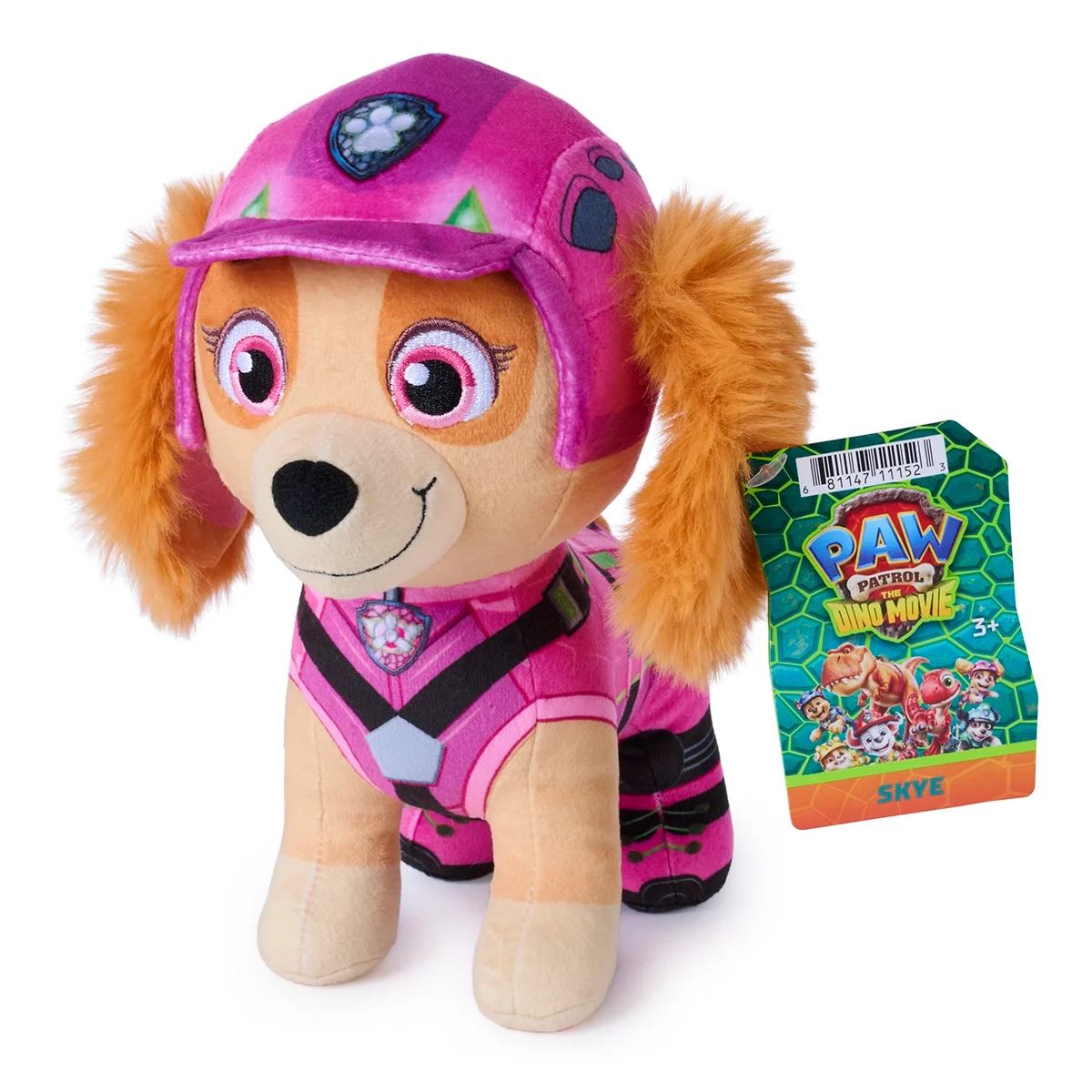 Paw Patrol Movie3 Dino Plush AstCDU