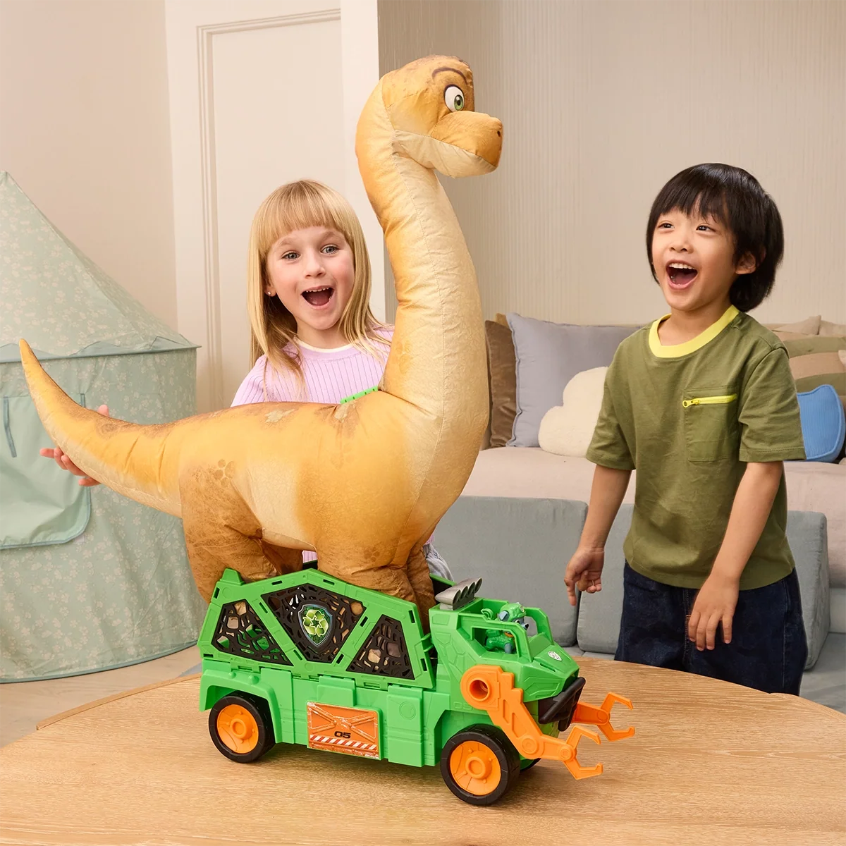 Paw Patrol Movie3 Dino Megsurs Dino Vhcl