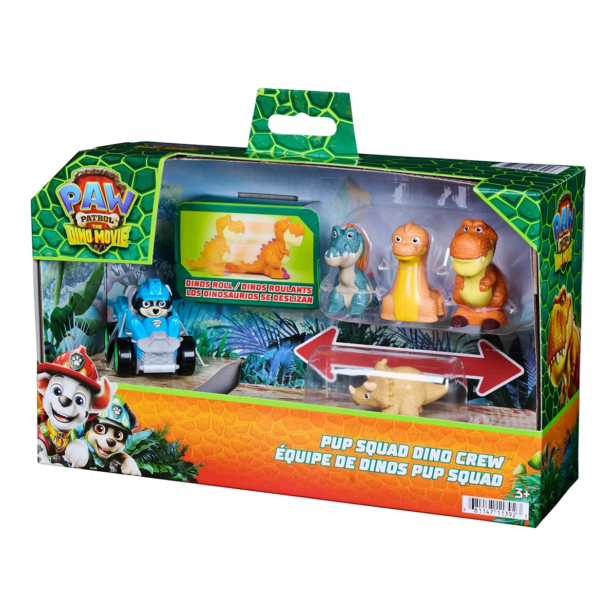 Paw Patrol Movie3 Dino Rex's Crew Pack