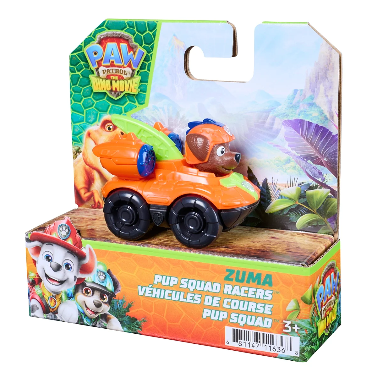 Paw Patrol Movie3 Dino Pup SquadRcr Asst
