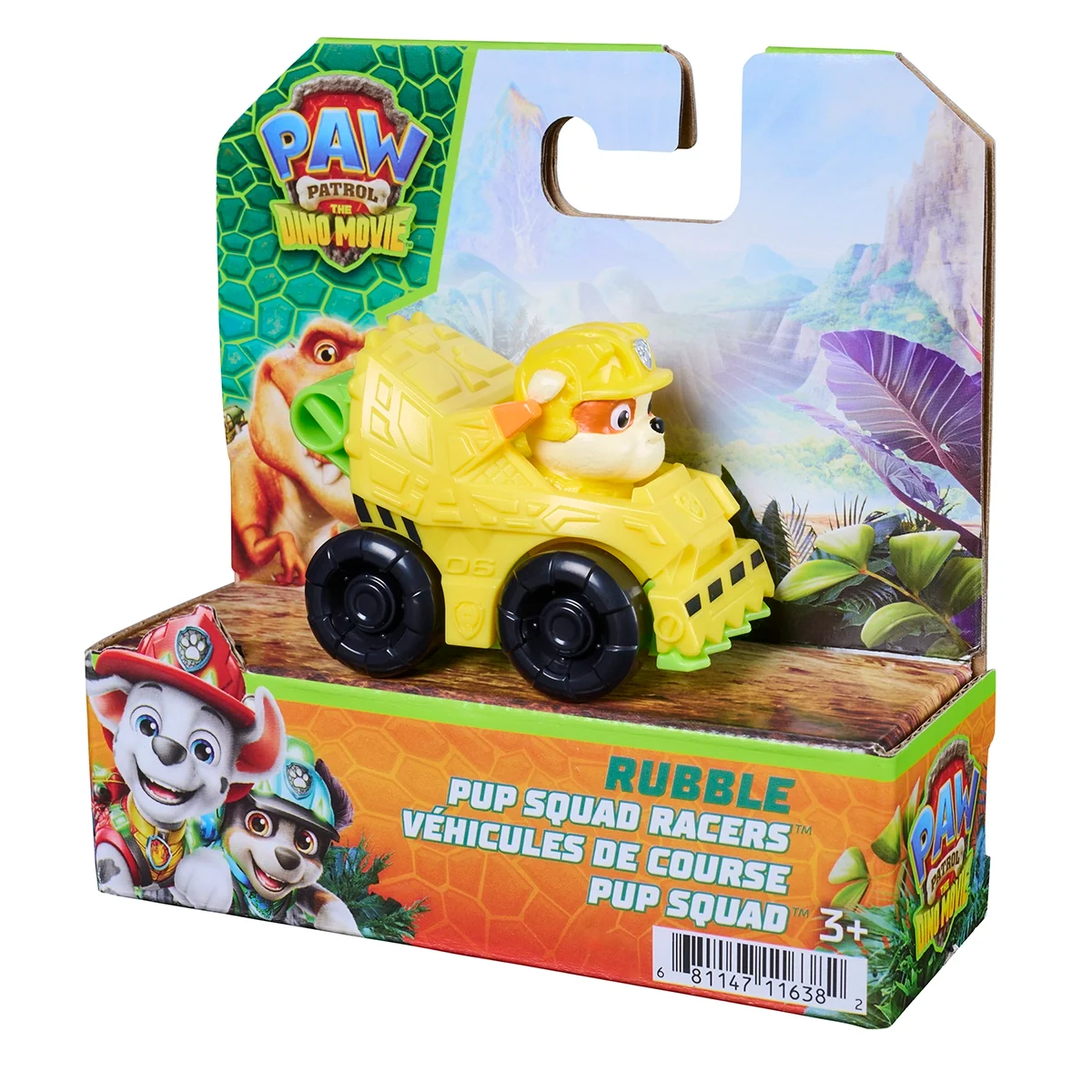 Paw Patrol Movie3 Dino Pup SquadRcr Asst
