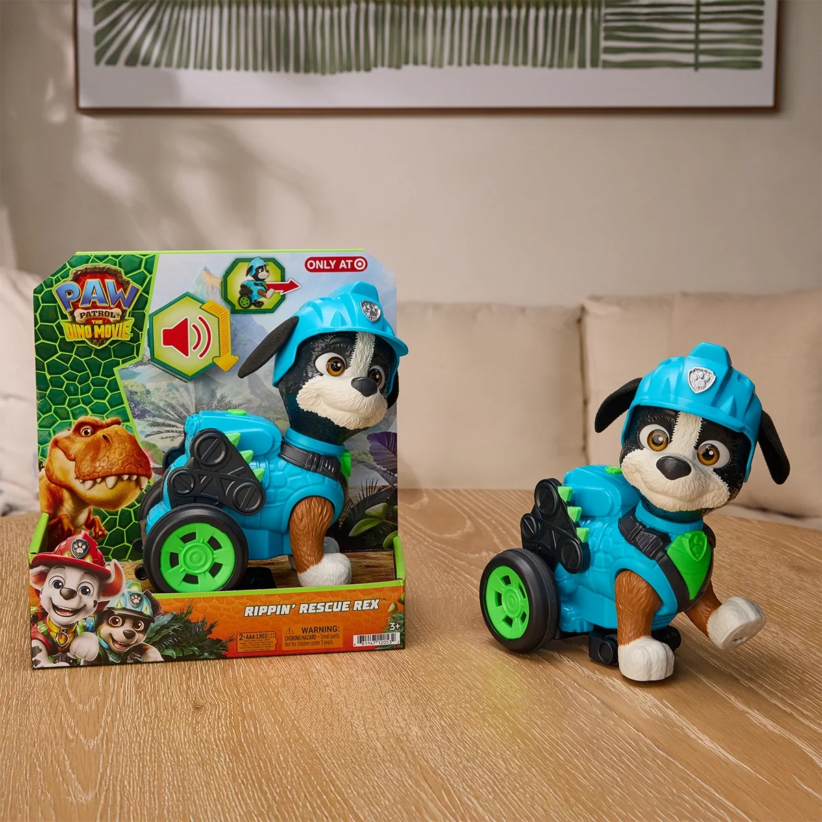 Paw Patrol Movie3 Dino FigRippin'RscuRex