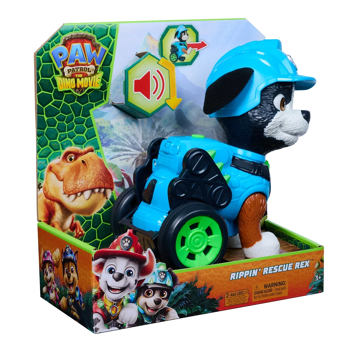 Paw Patrol Movie3 Dino FigRippin'RscuRex
