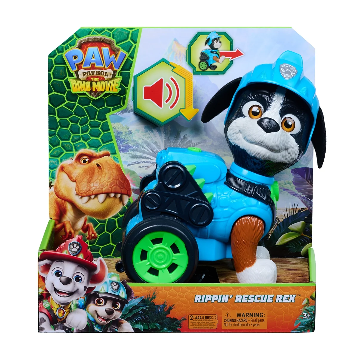 Paw Patrol Movie3 Dino FigRippin'RscuRex