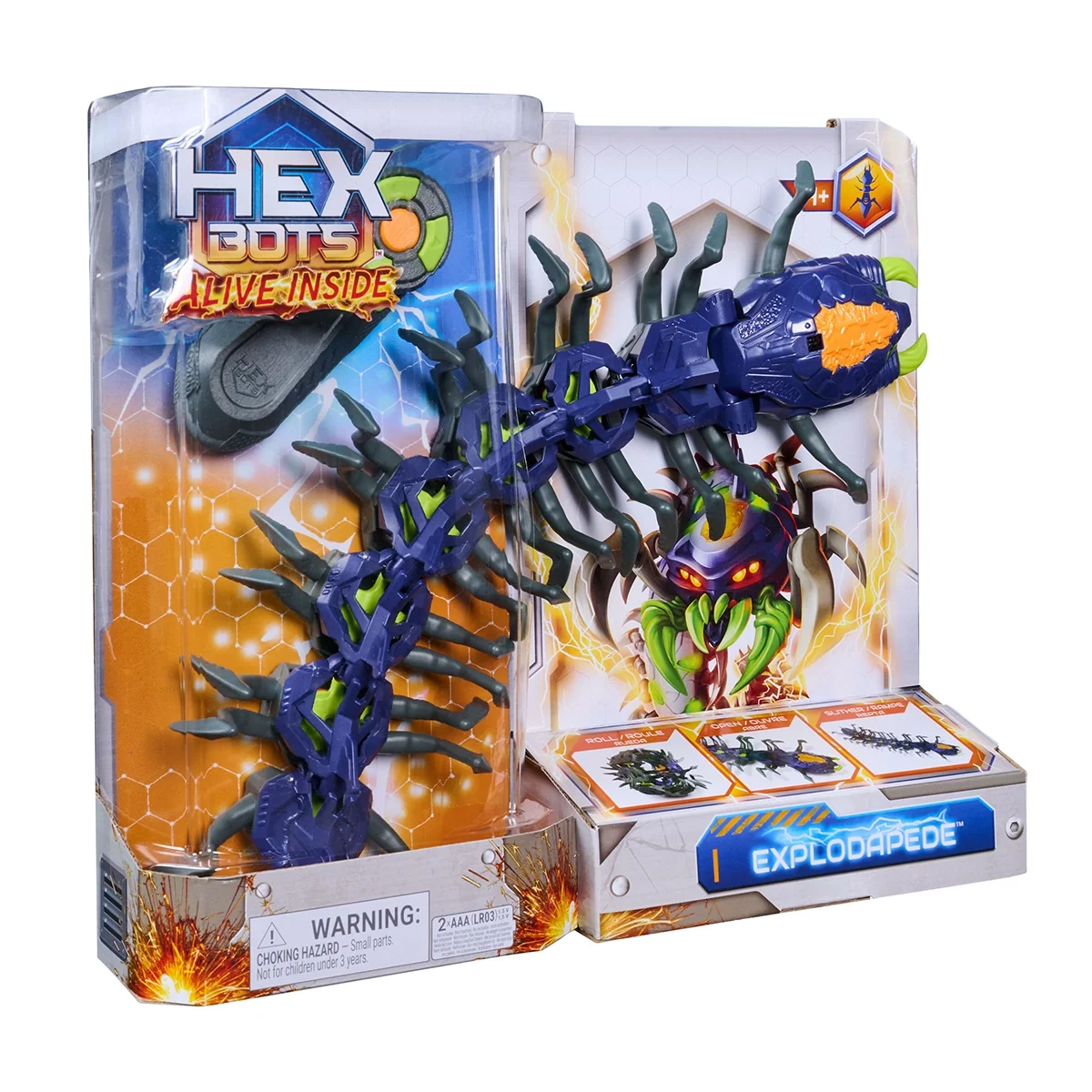 Hex Bots Alive Explodapede