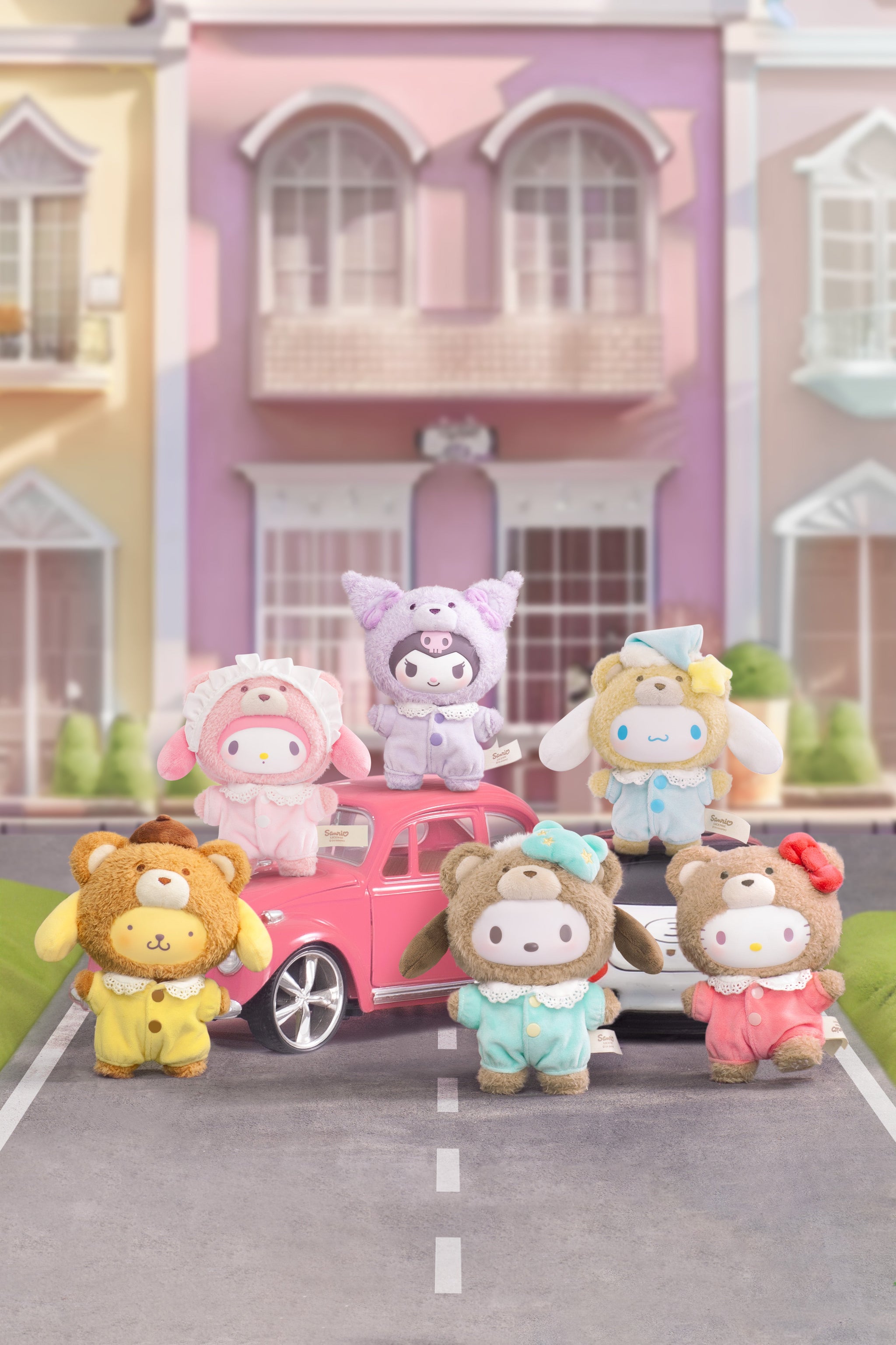 Sanrio characters Latte Baby Series Vinyl Plush Blind Box