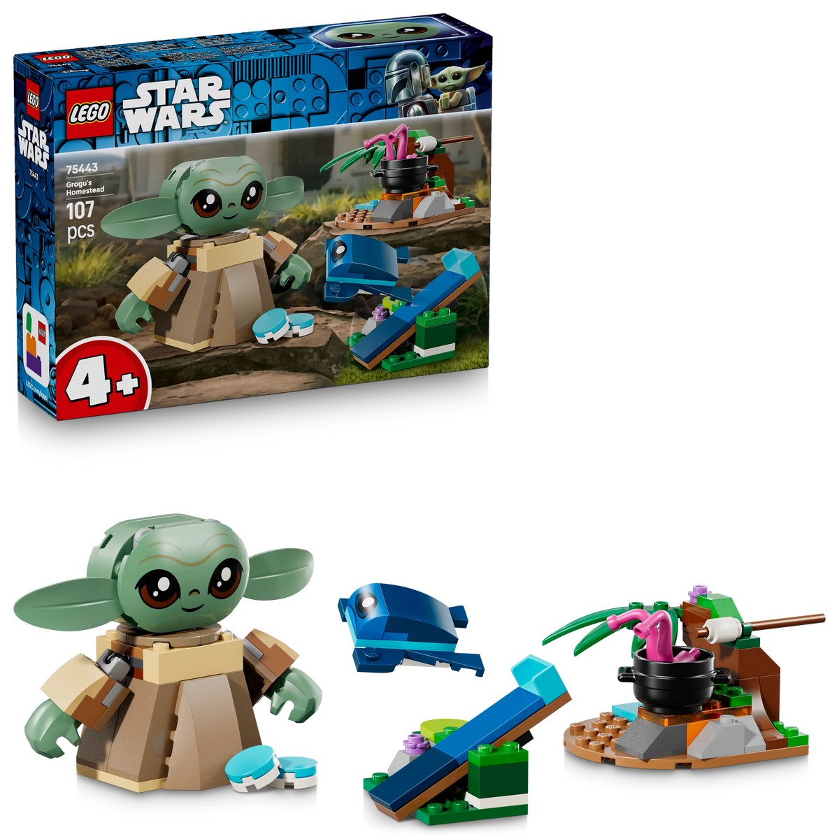 LEGO Star Wars 75443 Grogu's Homestead 4Yrs+