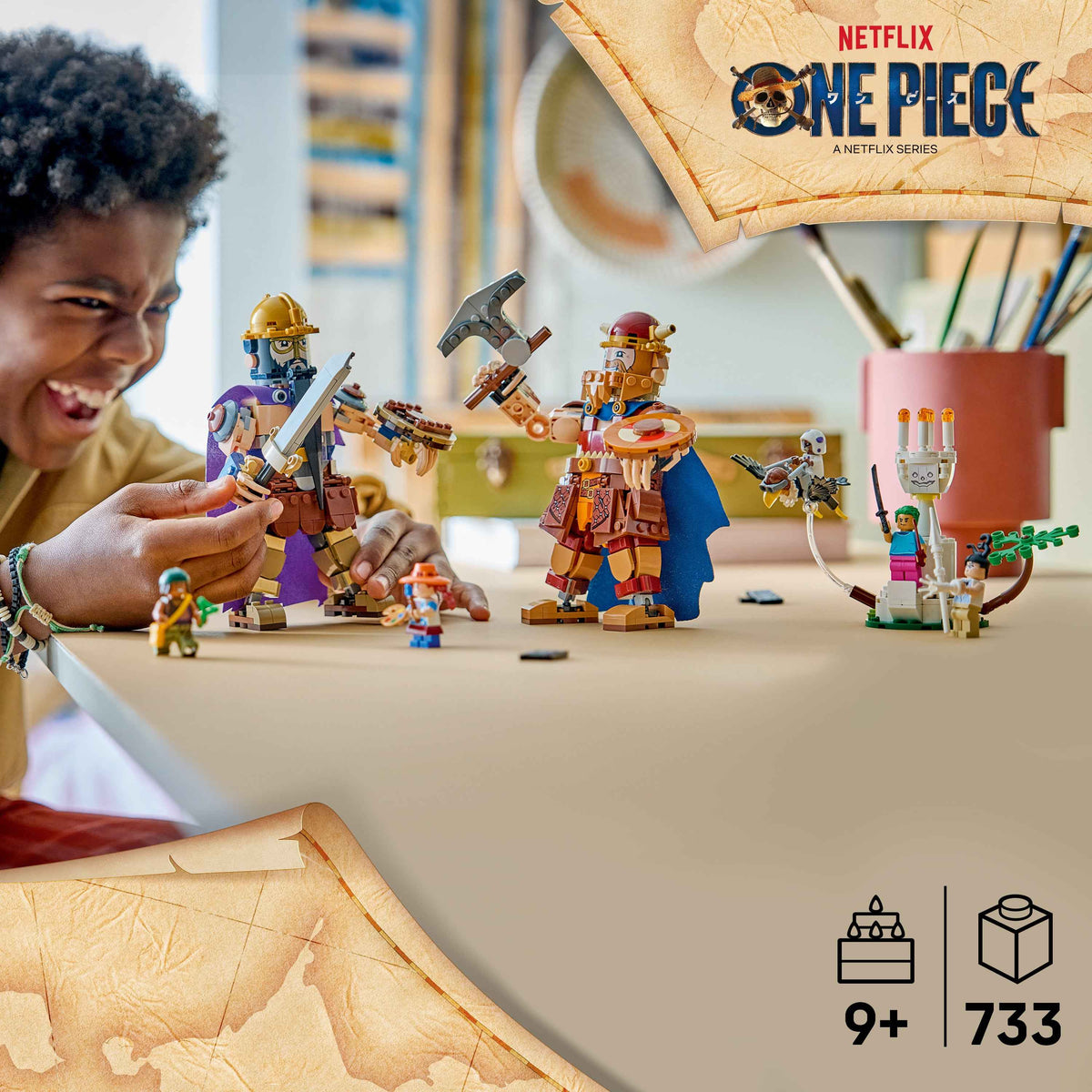 LEGO ONE PIECE 75644 Dorry vs. Brogy – Giants of Little Garden (9+)