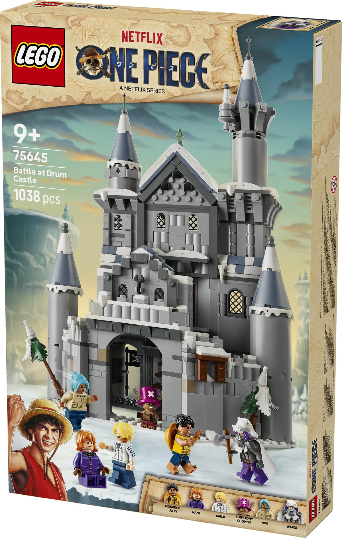 LEGO ONE PIECE 75645 Battle at Drum Castle (9+)