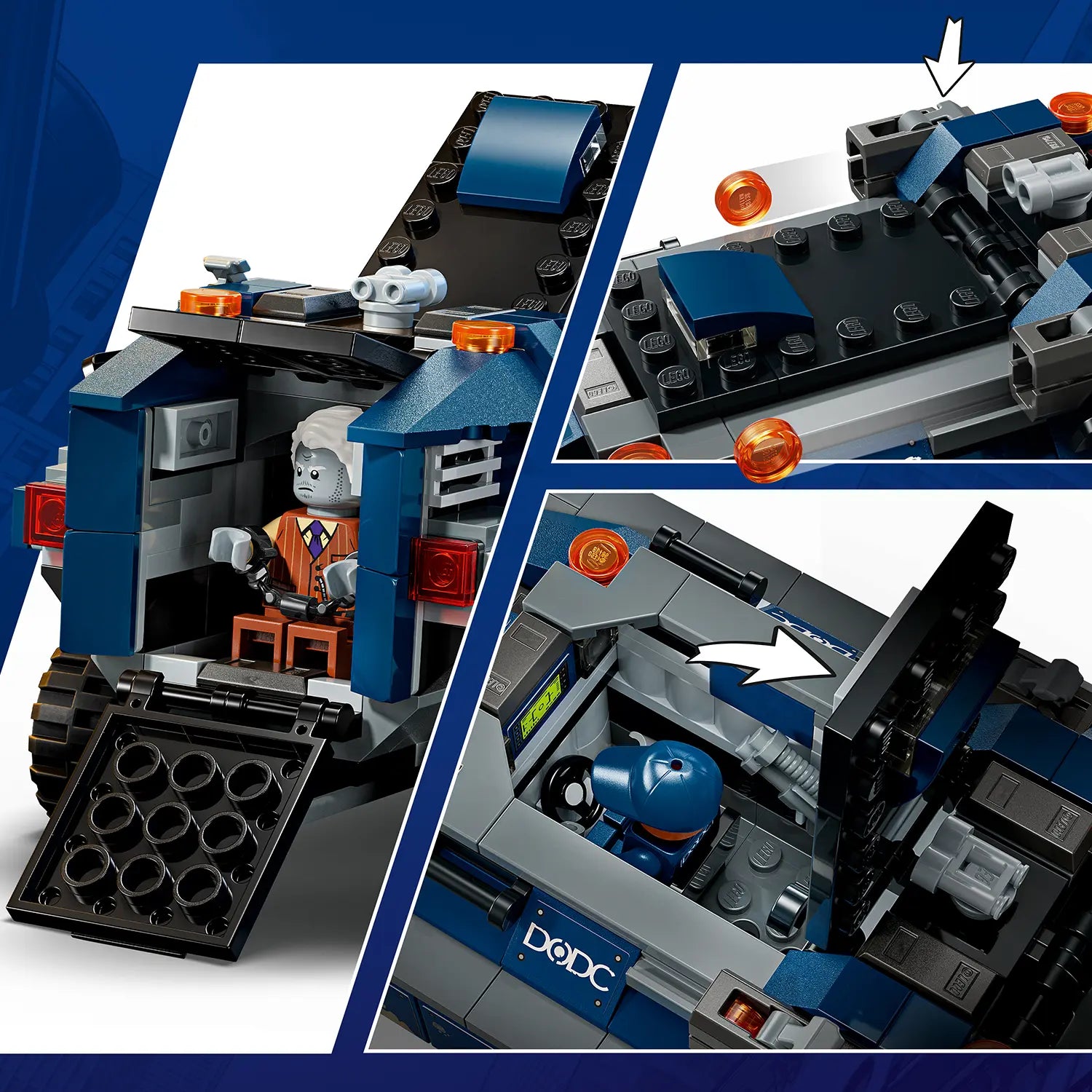 Lego Super Heroes 76349 Spider-Man Prison Transport Chase 8+
