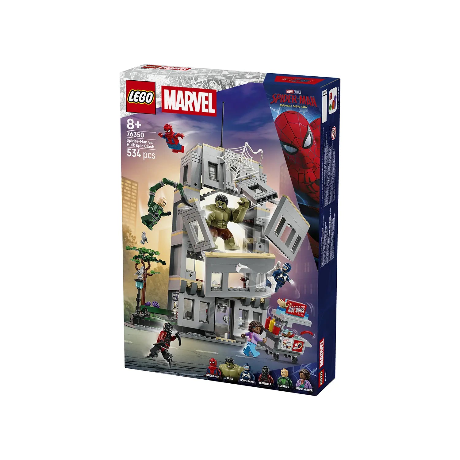 Lego Super Heroes 76350 Spider-Man vs. Hulk Epic Clash 8+