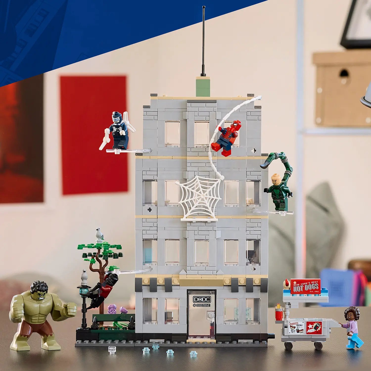 Lego Super Heroes 76350 Spider-Man vs. Hulk Epic Clash 8+