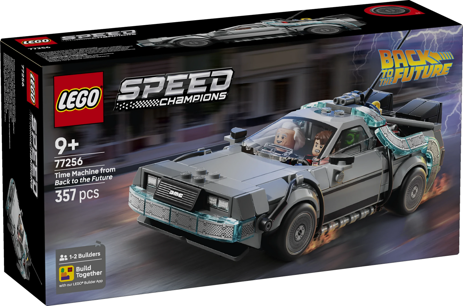 LEGO Speed Champions 77256 Time Machine From Back To The Future  9+