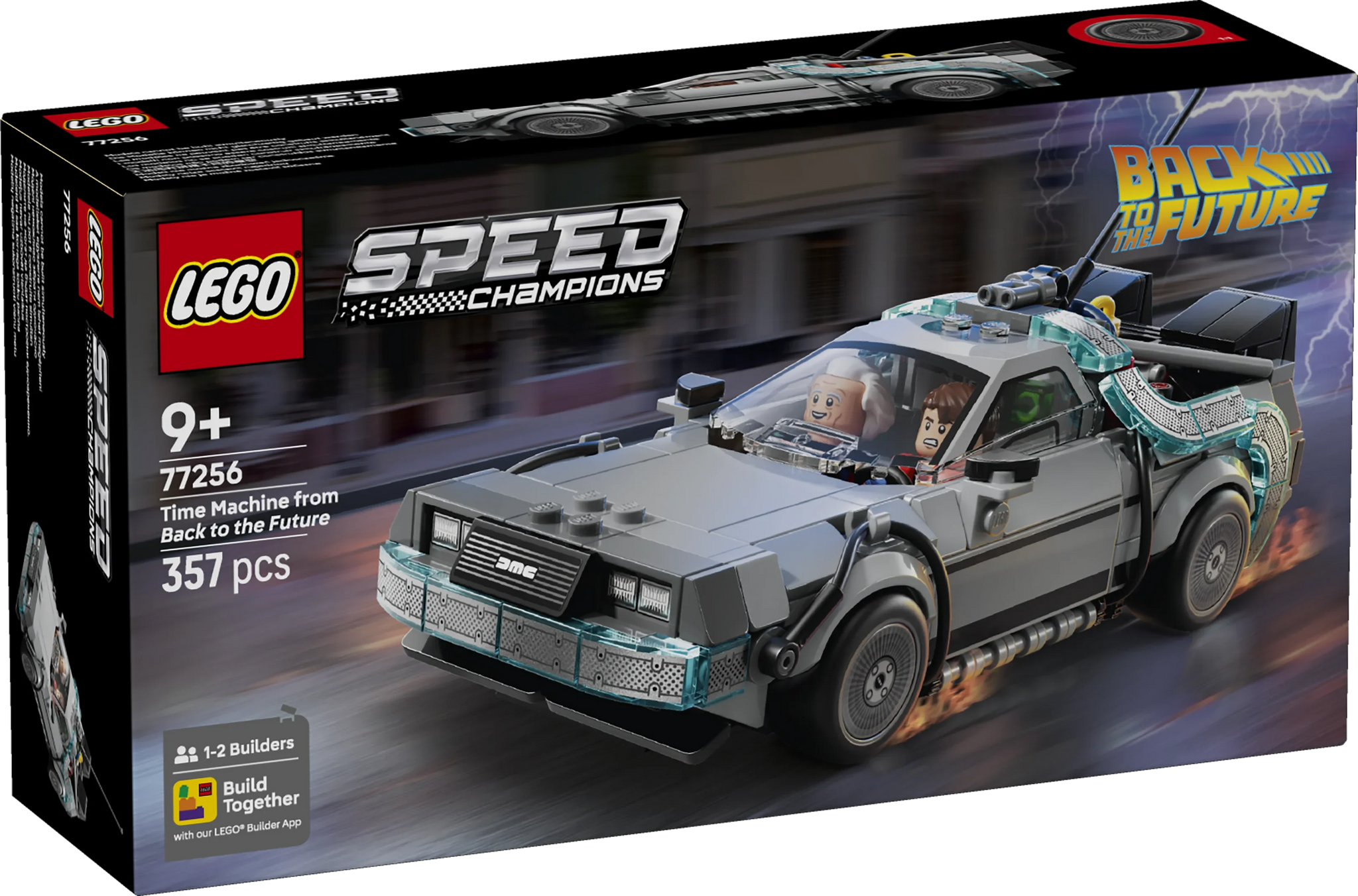 LEGO Speed Champions 77256 Time Machine From Back To The Future  9+