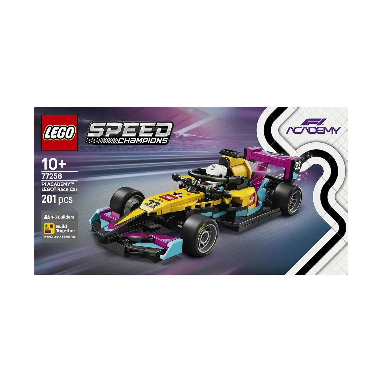 Lego Speed Champions 77258 F1 ACADEMY LEGO Race Car 10+