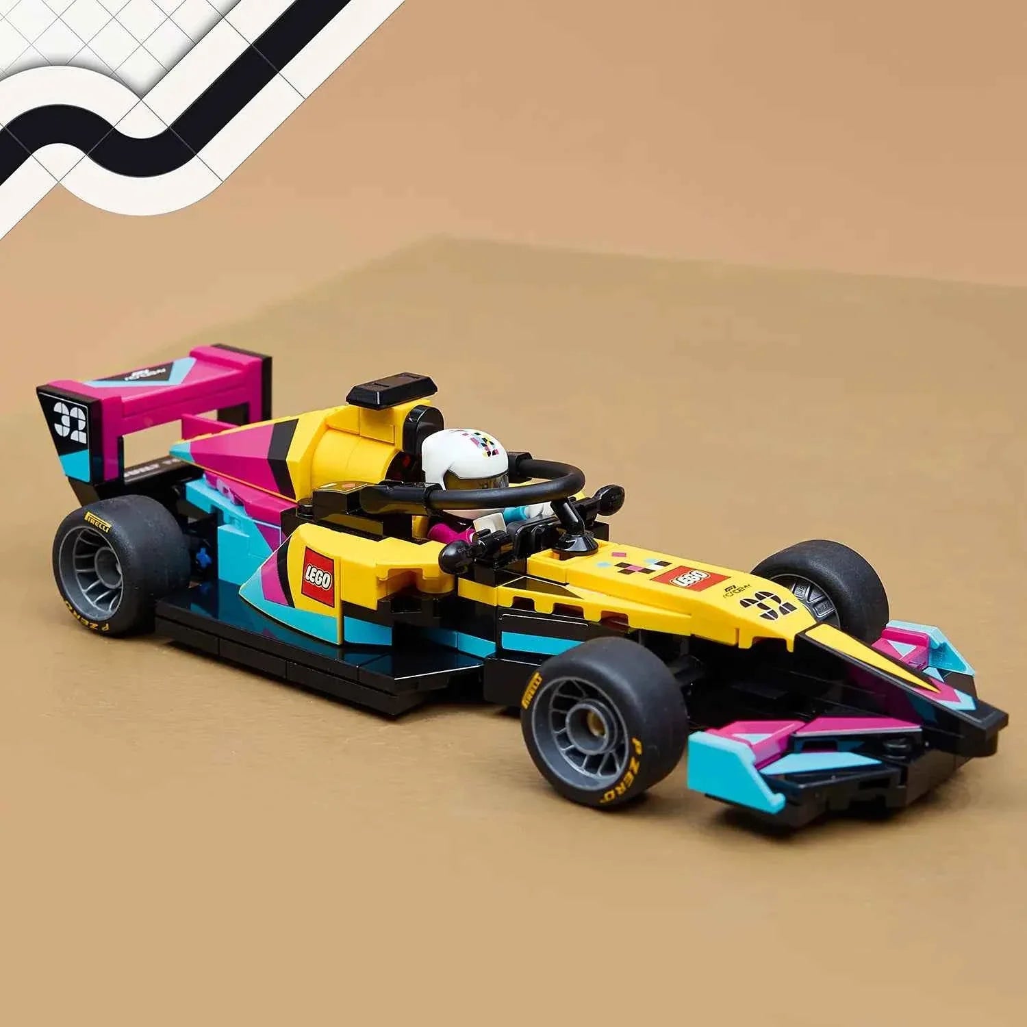 Lego Speed Champions 77258 F1 ACADEMY LEGO Race Car 10+