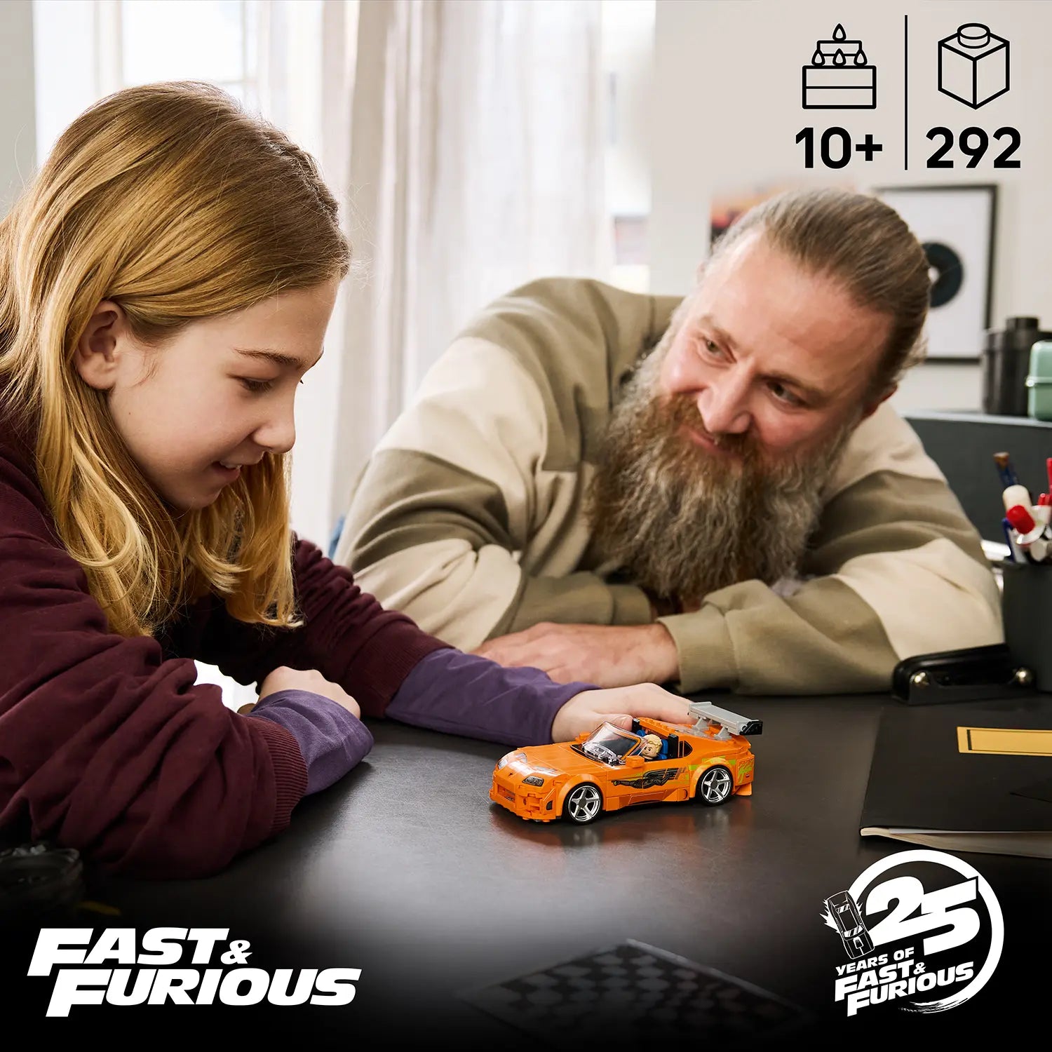 Lego Speed Champions 77260 The Fast and The Furious Toyota Supra MK4 10+