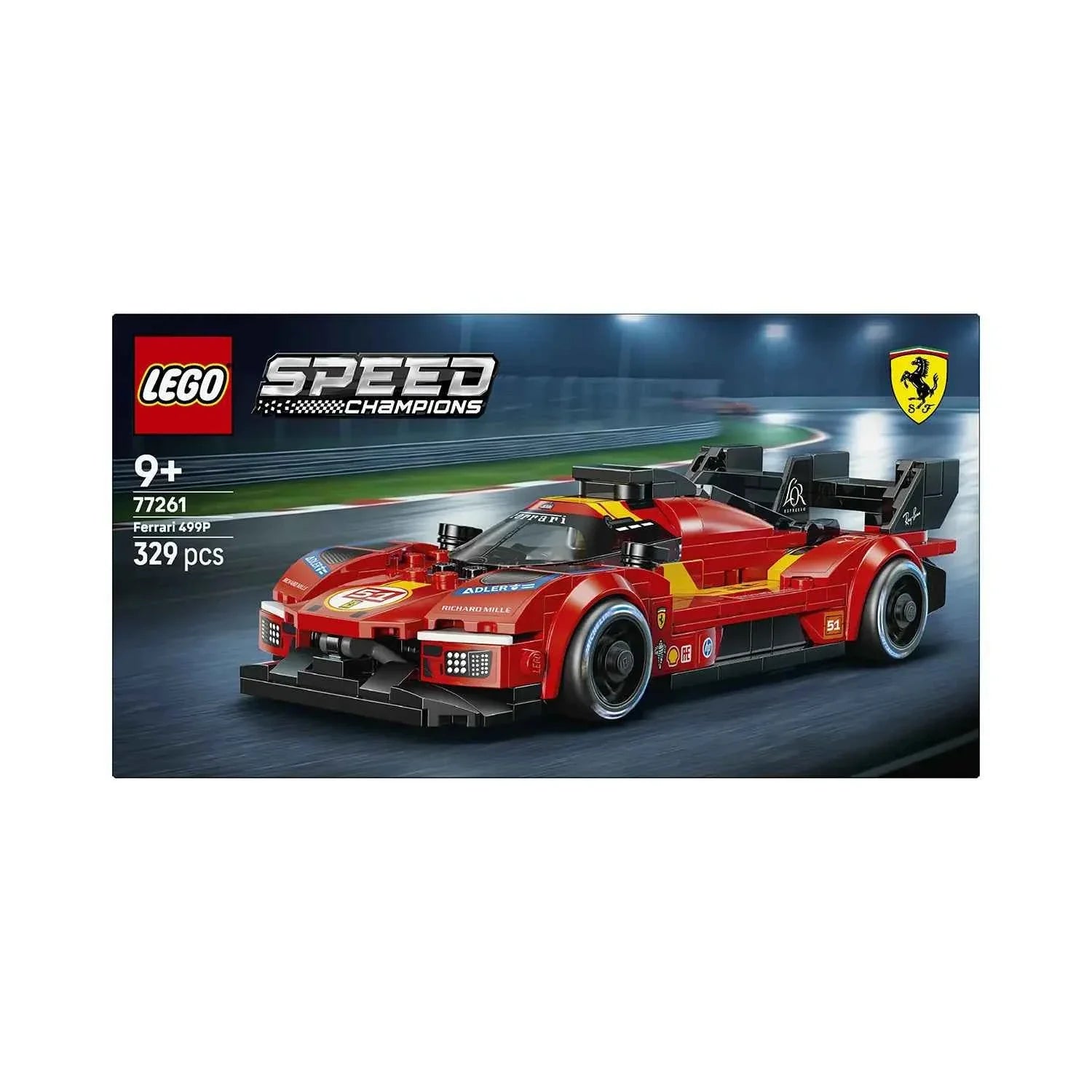 Lego Speed Champions 77261 Ferrari 499P 9+