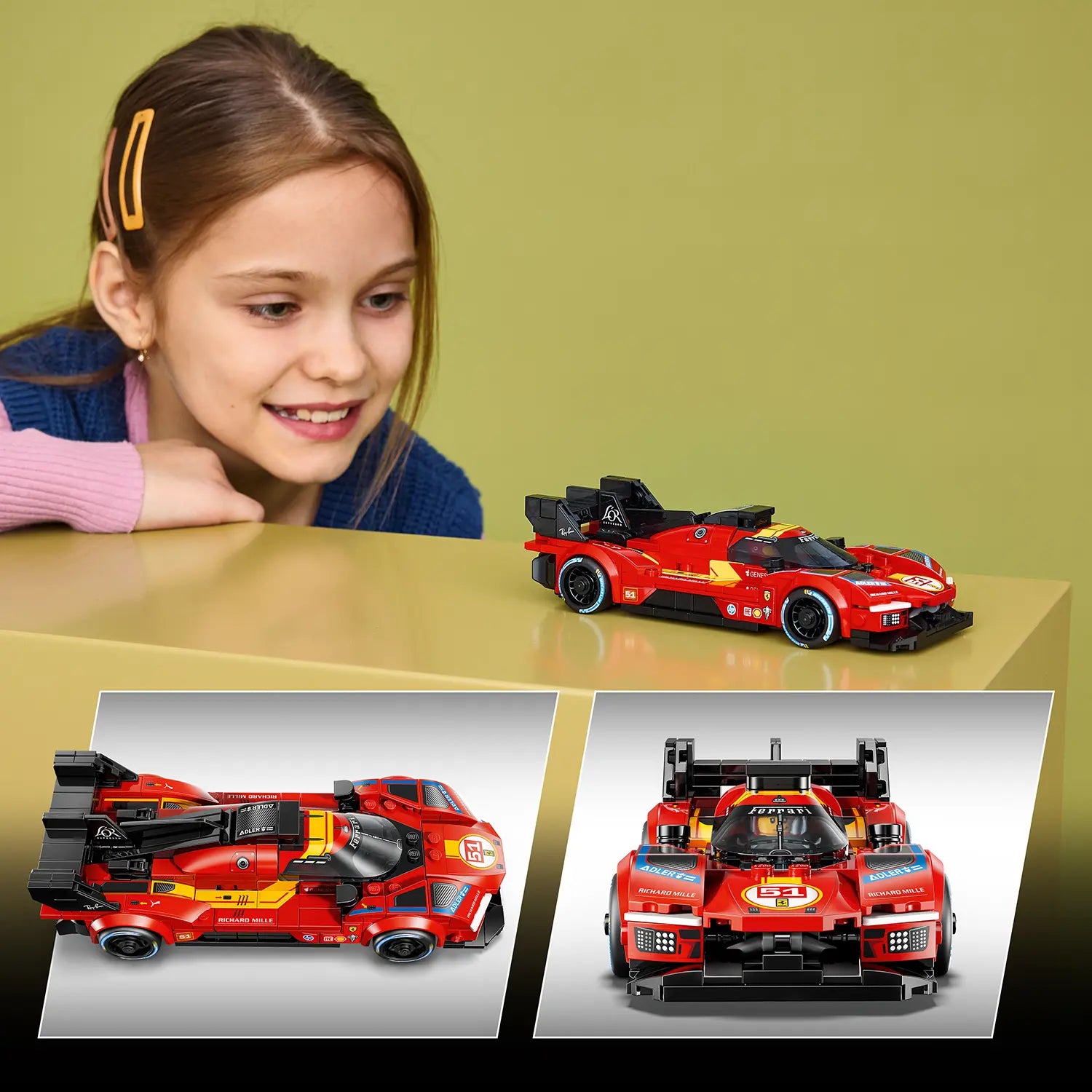 Lego Speed Champions 77261 Ferrari 499P 9+