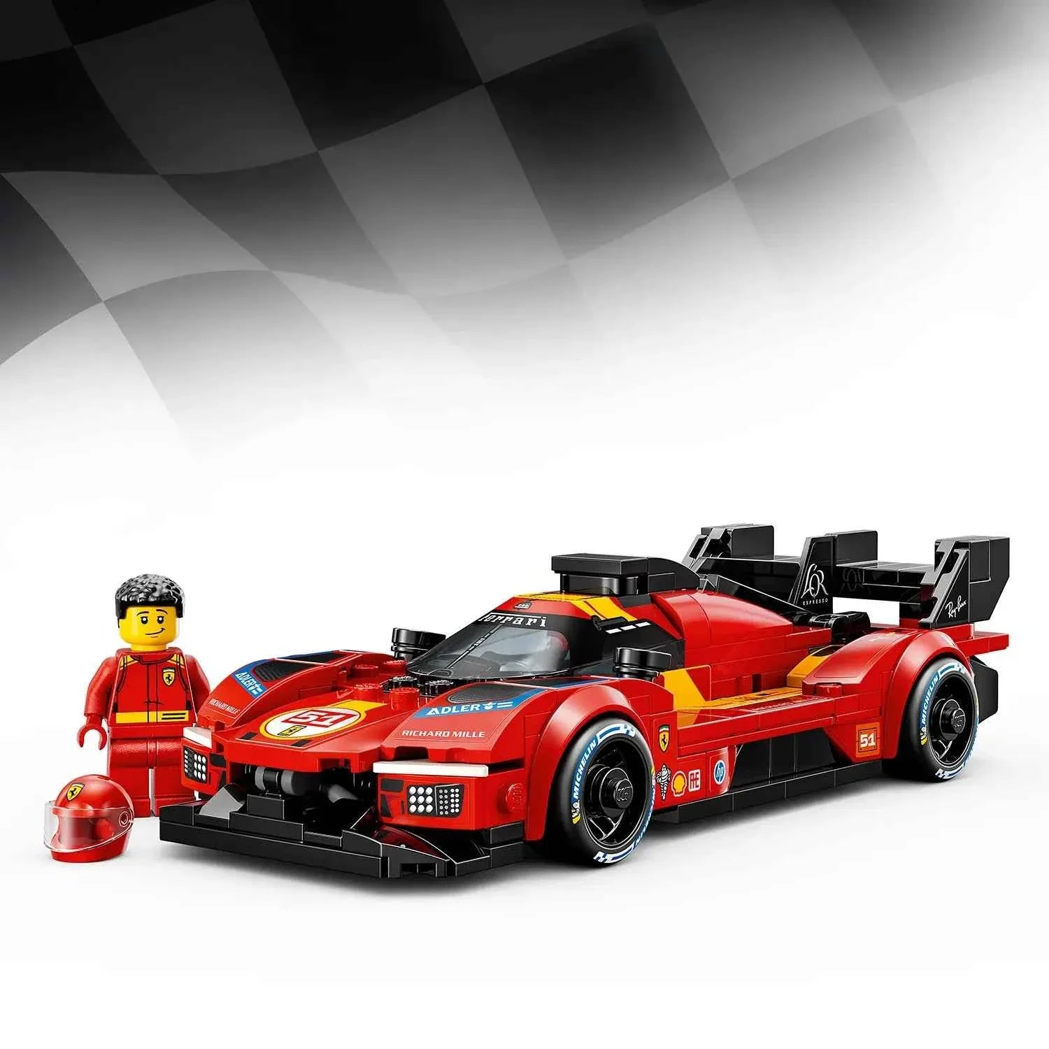 Lego Speed Champions 77261 Ferrari 499P 9+