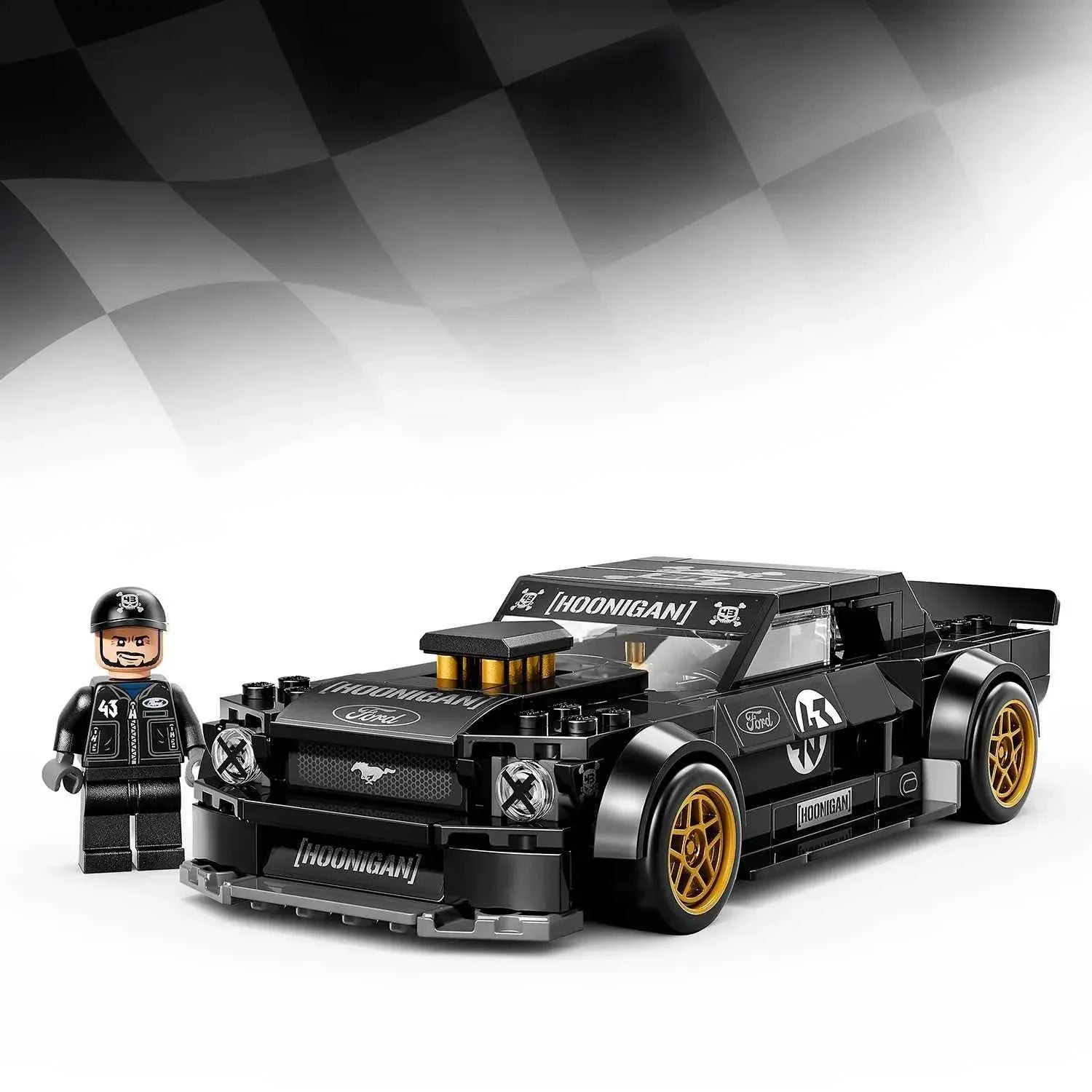Lego Speed Champions 77262 Ken Block's '65 Ford Mustang Hoonicorn V1 9+