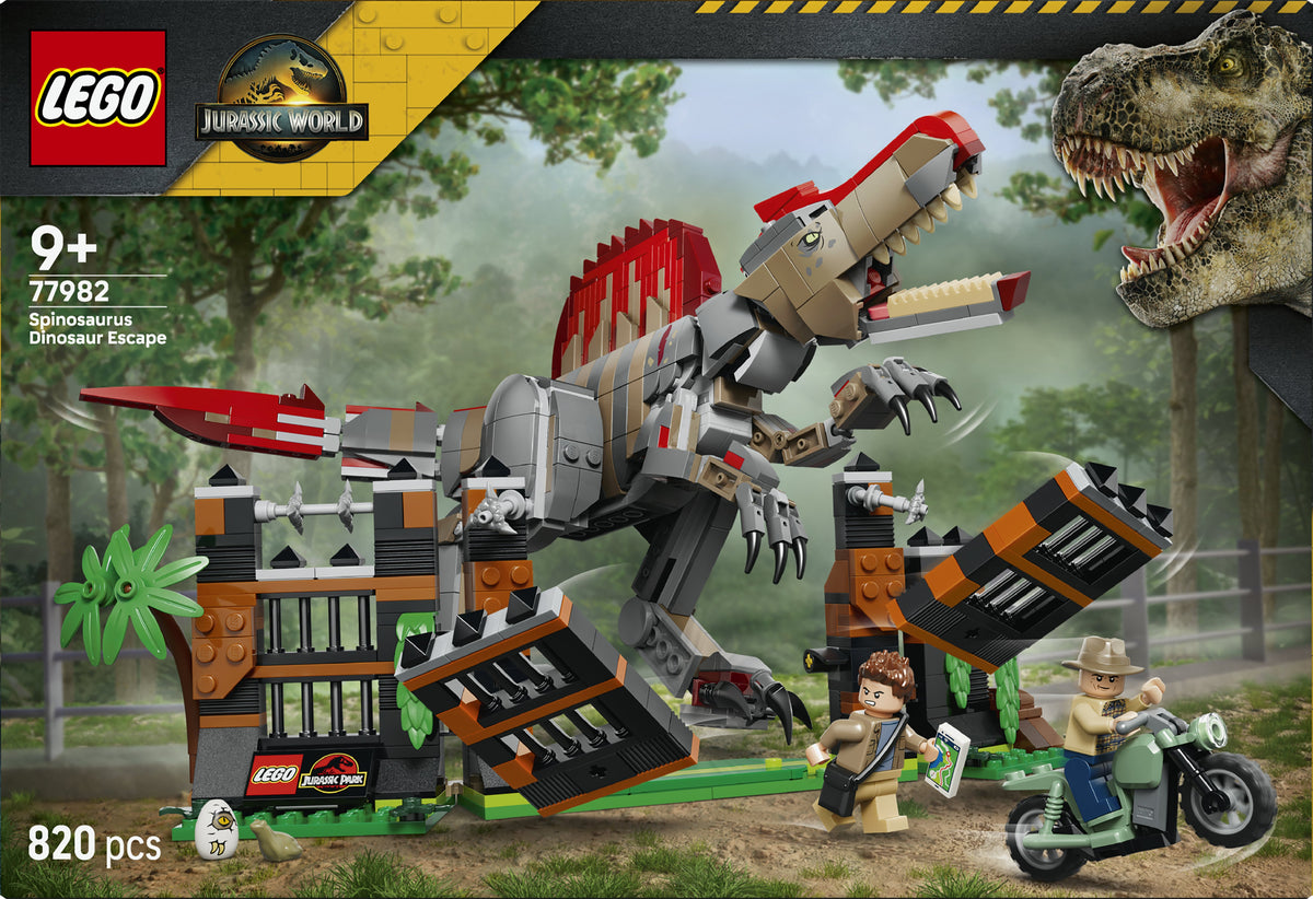 LEGO Jurassic World 77982 Spinosaurus Dinosaur Escape (9+)