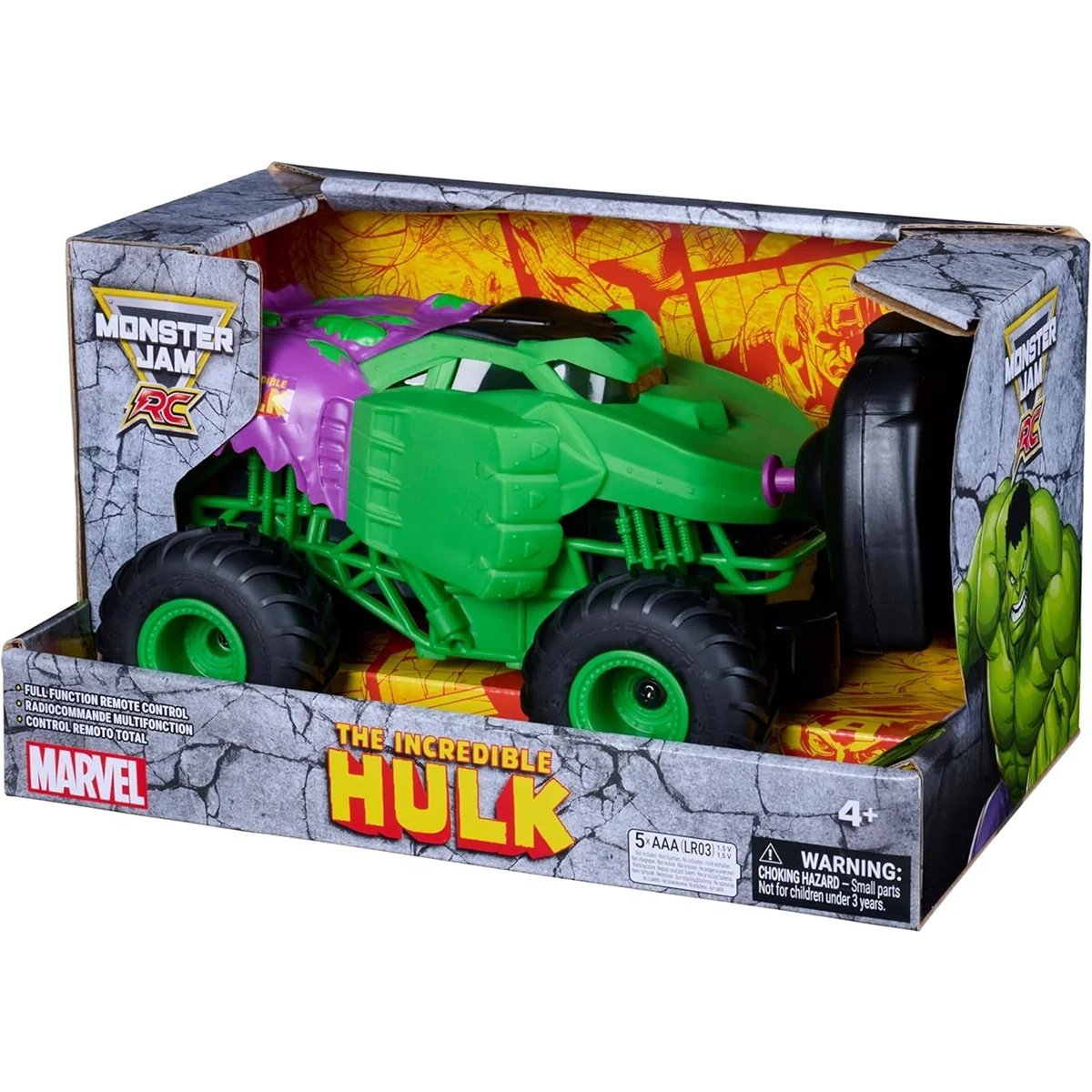 Monster Jam RC 1:24 Marvel Hulk