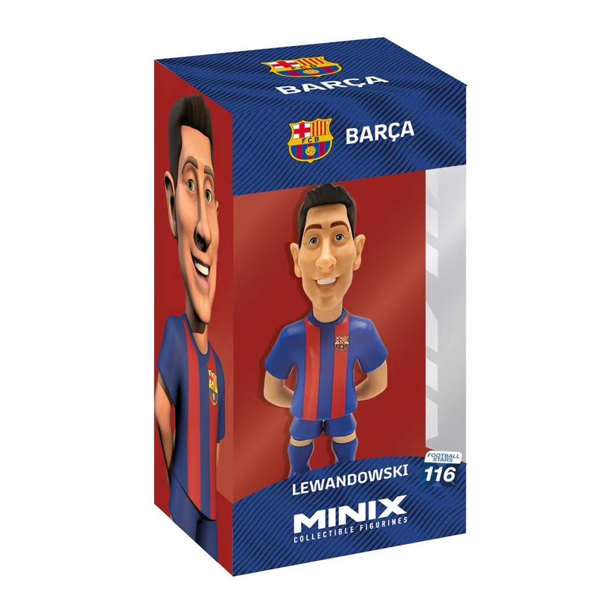 Minix Football Stars Fcbarcelona Lewandowski
