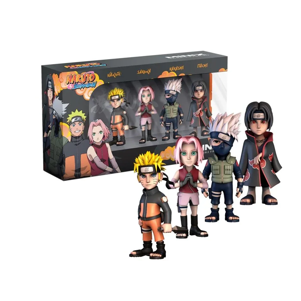 Minix Anime Naruto Shippuden 4 Pack