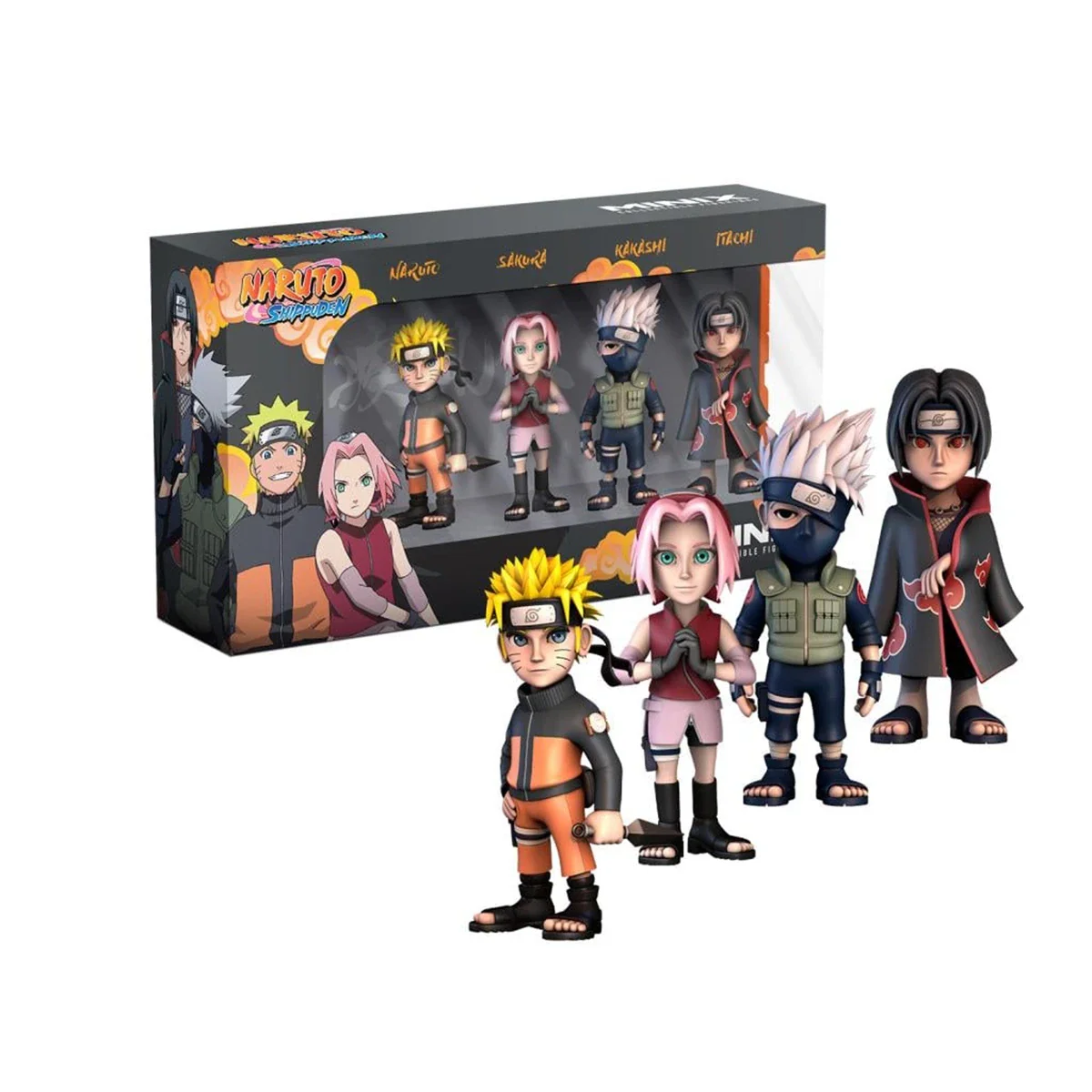 Minix Anime Naruto Shippuden 4 Pack